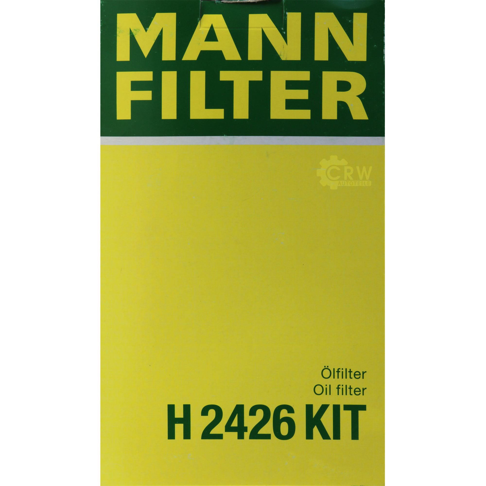 MANN-FILTER Getriebeölfilter für Automatikgetriebe H 2426 KIT