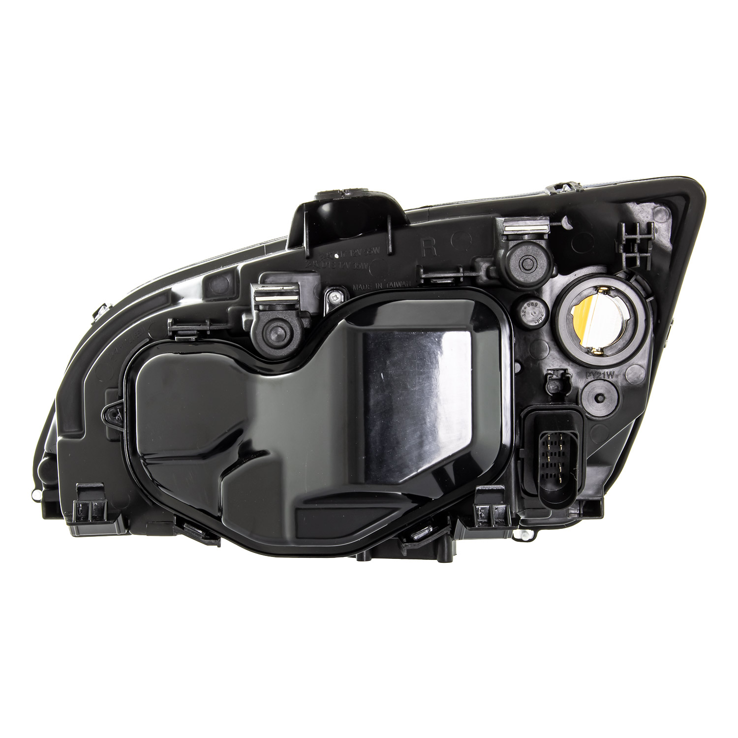 Scheinwerfer vorne links mit schwarzem Innenteil für Ford Focus II DA_ HCP DP