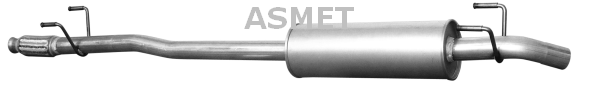 ASMET 04.102 Endschalldämpfer