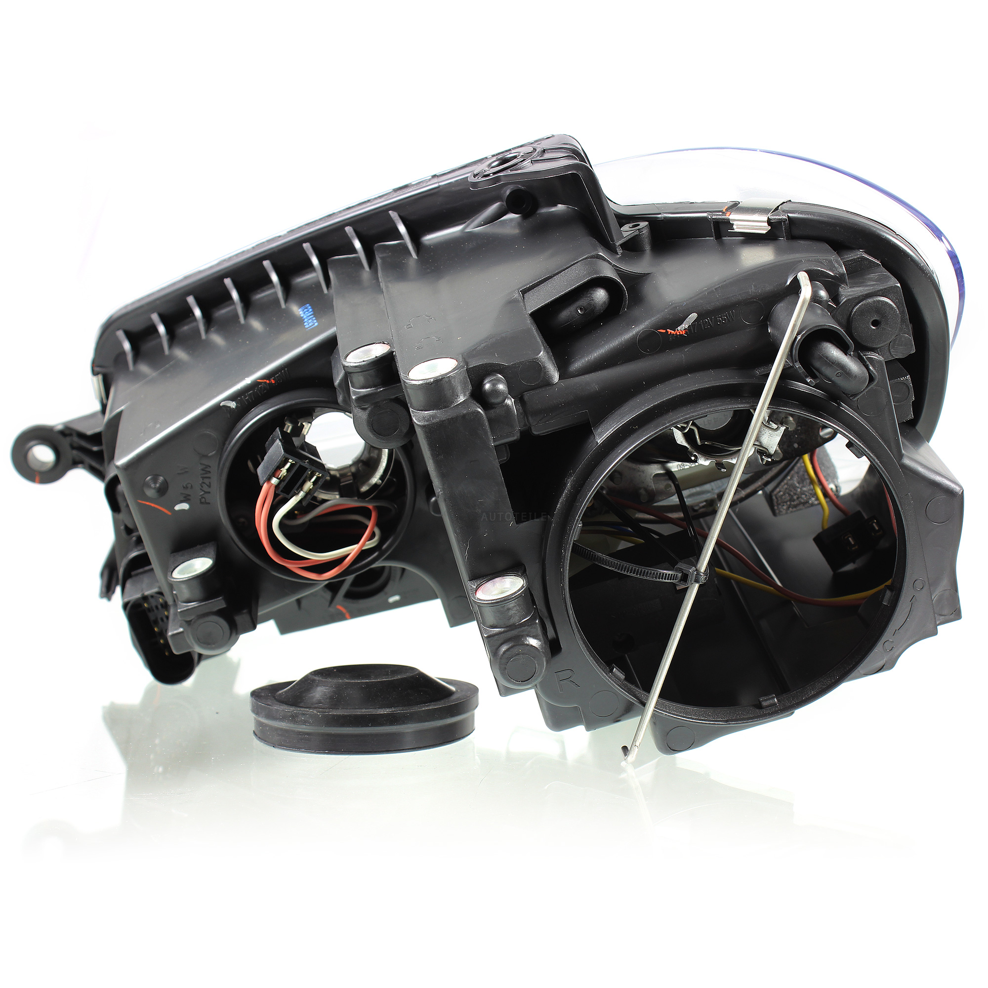 Scheinwerfer rechts für VW TOURAN (1T1, 1T2) Bj. 02.03-05.10 H7/H7 mit Motor