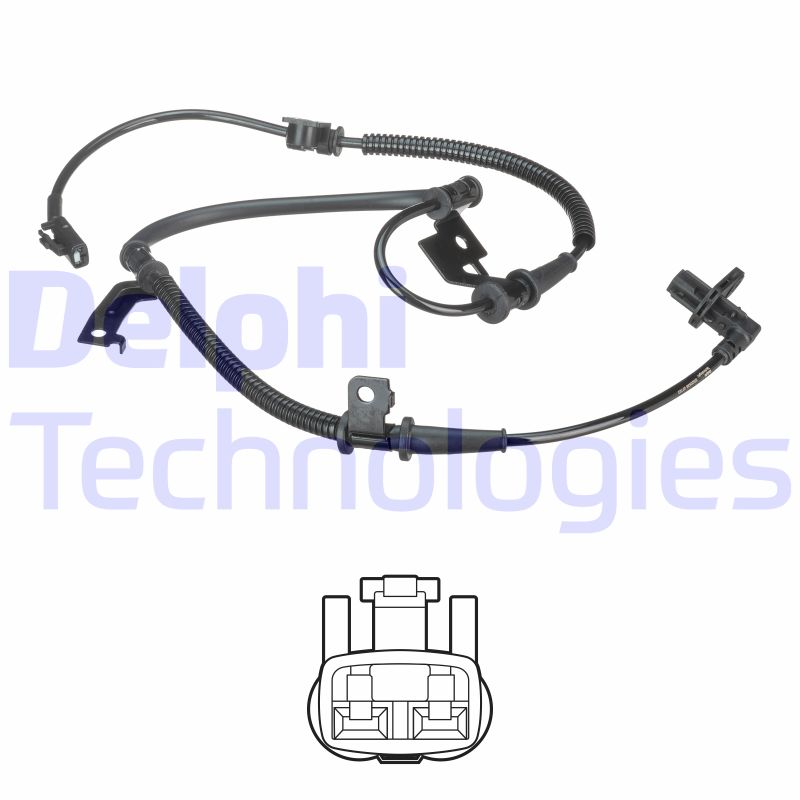 DELPHI Sensor, Raddrehzahl SS20536