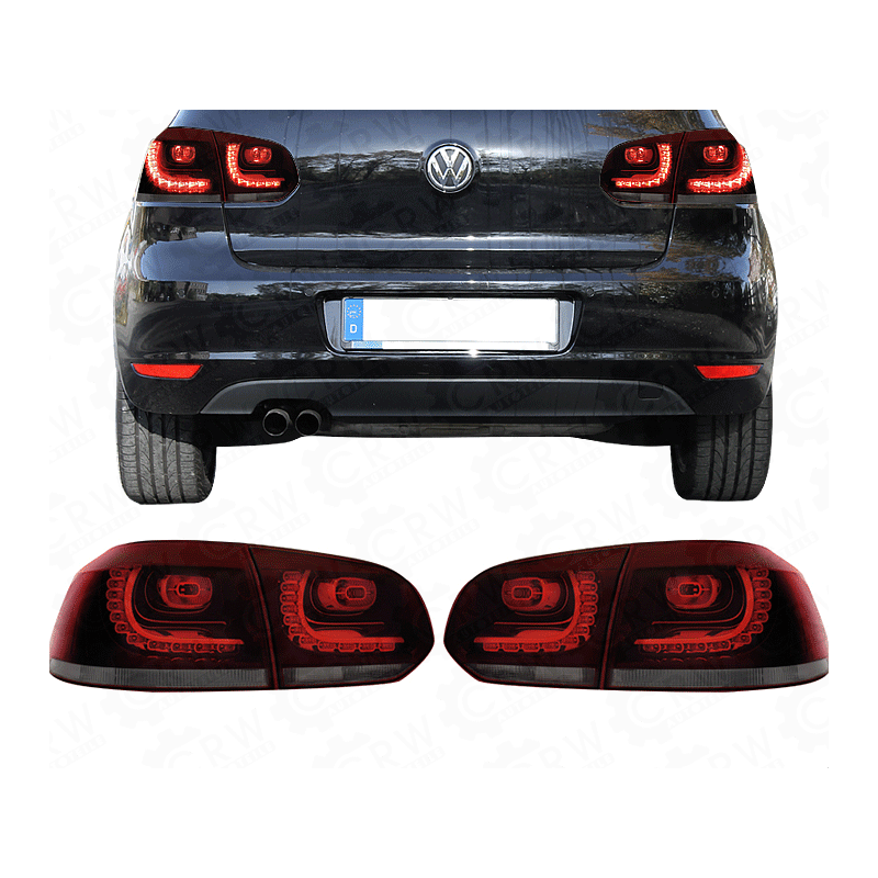 2 x Rückleuchten Heckleuchte passend für VW Golf VI 5K1