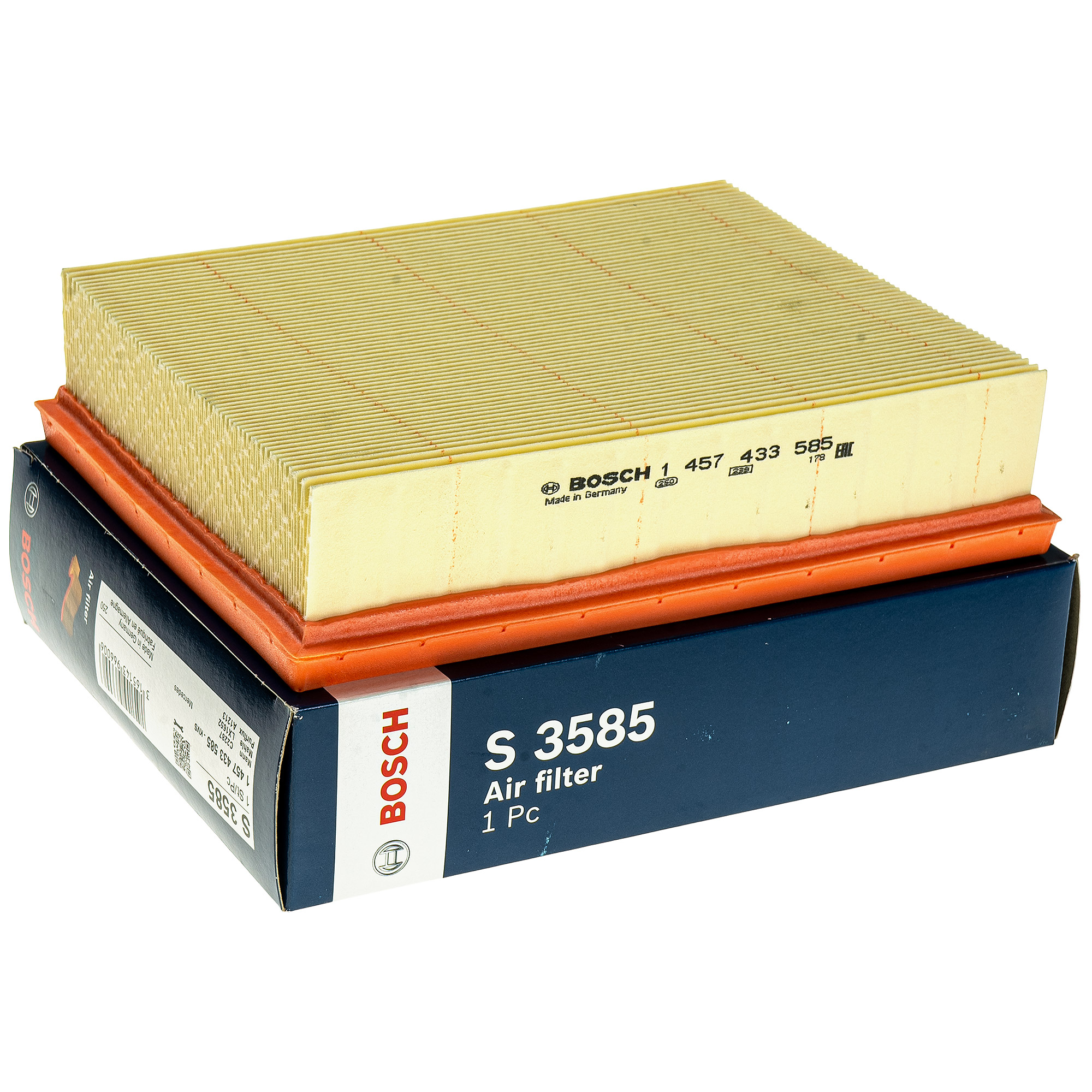 Luftfilter 1 457 433 585 für Mercedes-Benz B-Klasse W245 A-Klasse W169