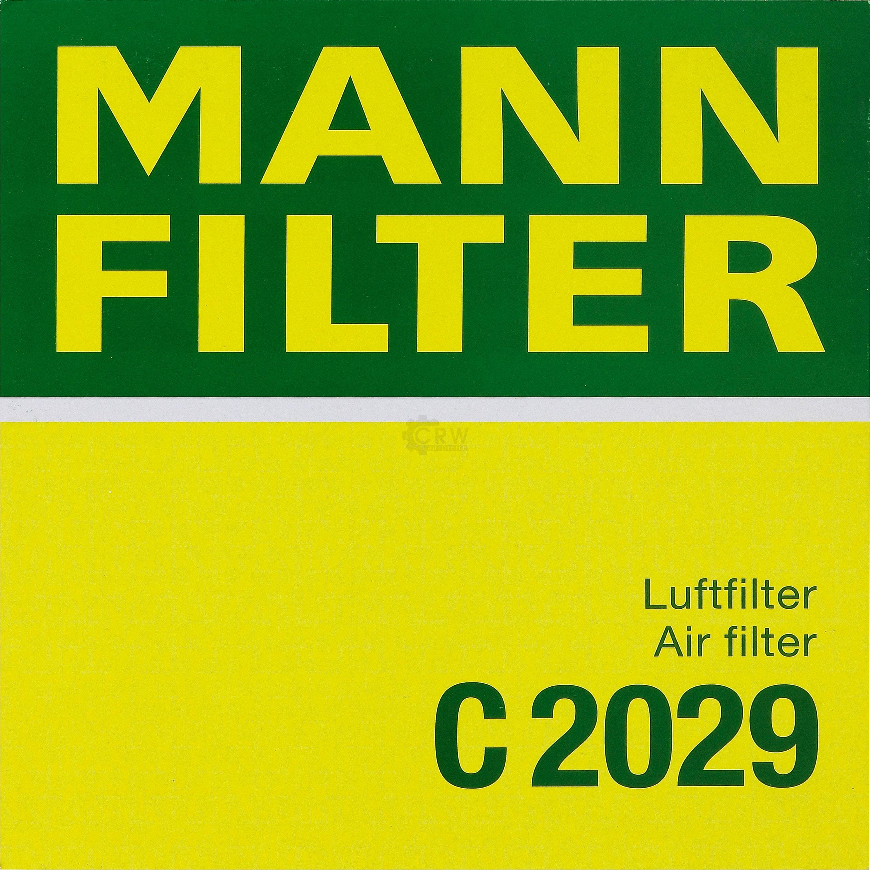 MANN-FILTER Luftfilter für Hyundai i30 FD 1.4 1.6 CRDi HD KIA Cee'D SW ED