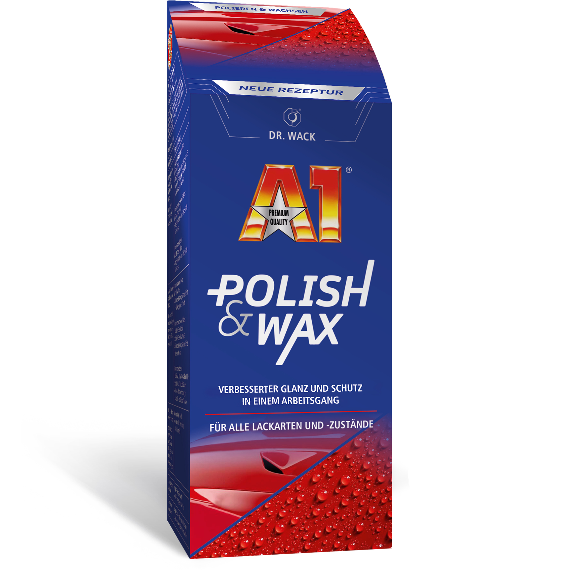 Dr.Wack A1 Polish & Wax Lack Pflege Politur Wachs Versiegelung 250 ml