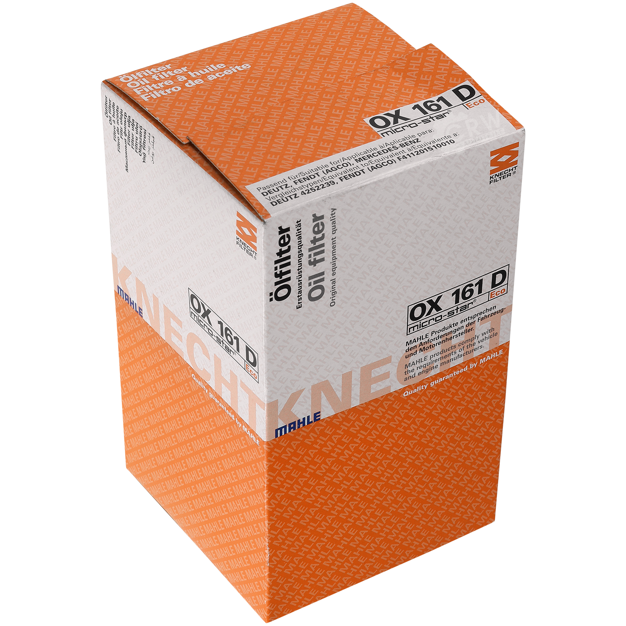 MAHLE / KNECHT Ölfilter OX 161D Oil Filter für Mercedes-Benz Vario