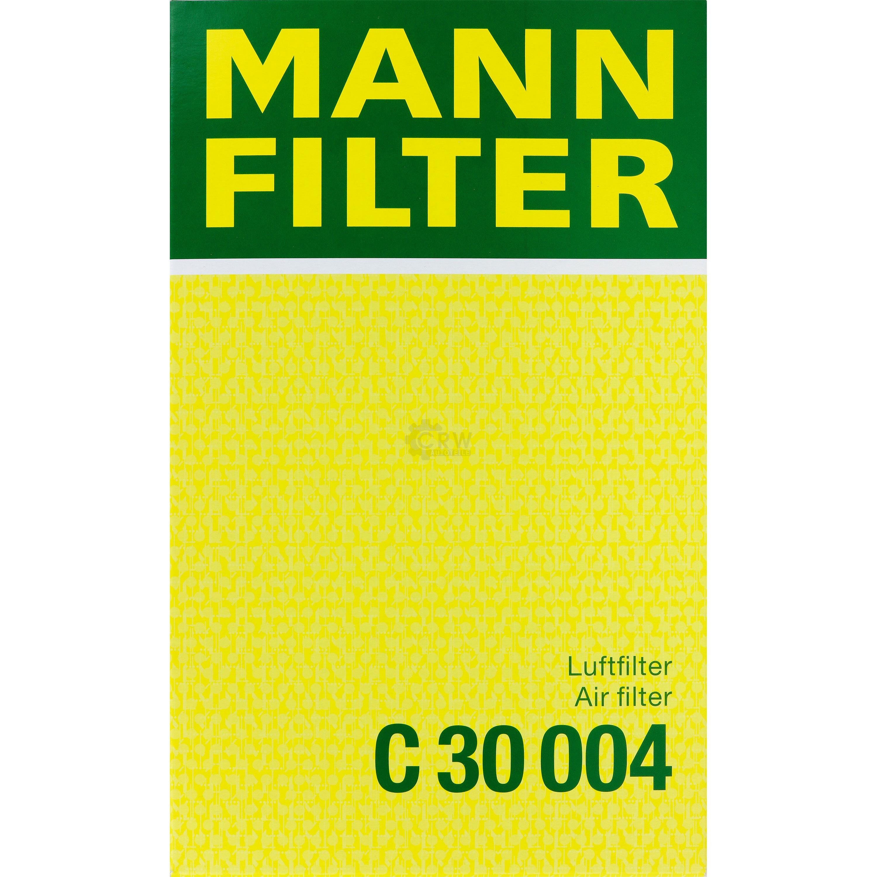 MANN-FILTER Luftfilter für VW Passat Variant 3G5 2.0 TDI CB5 Tiguan AD1