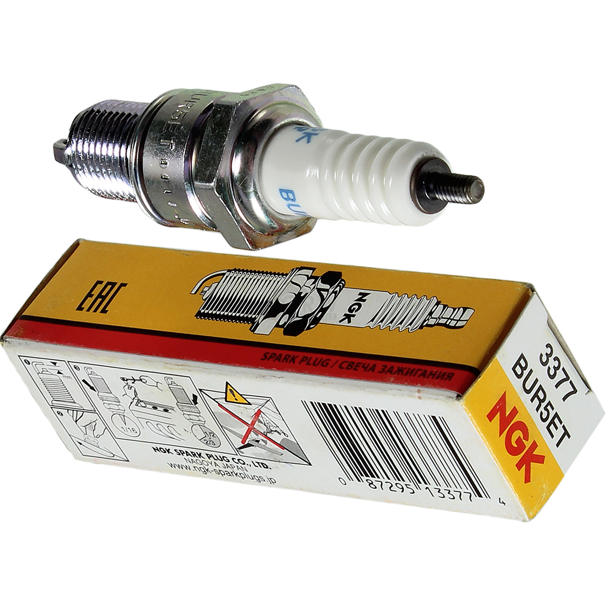Zündkerze 3377 für VW Golf III Cabriolet 1E7 Caddy II Kasten 9K9A 3A5 35I Audi 90 89 89Q 8A B3 80 Avant 8C B4