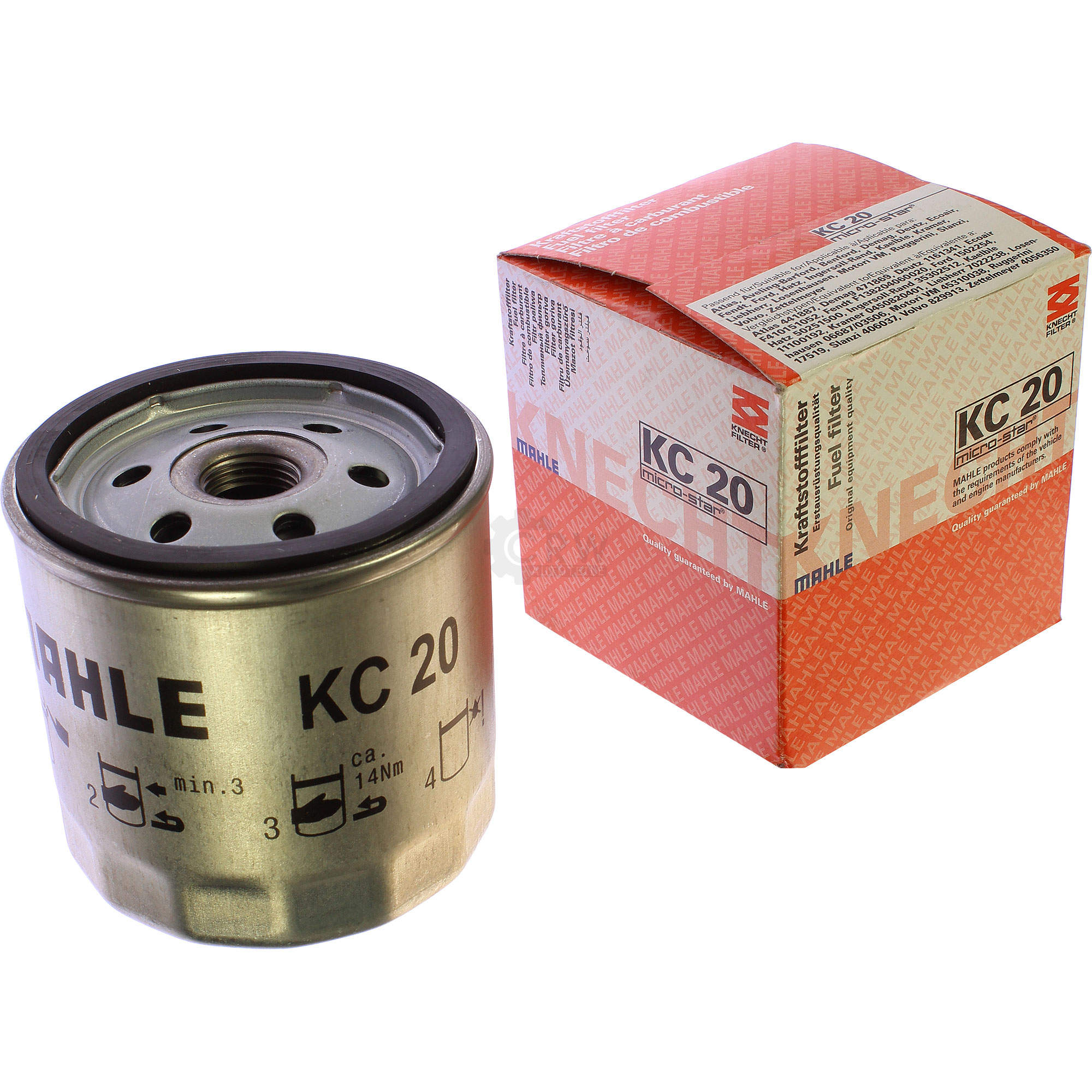 MAHLE / KNECHT KC 20 Kraftstofffilter Filter Fuel