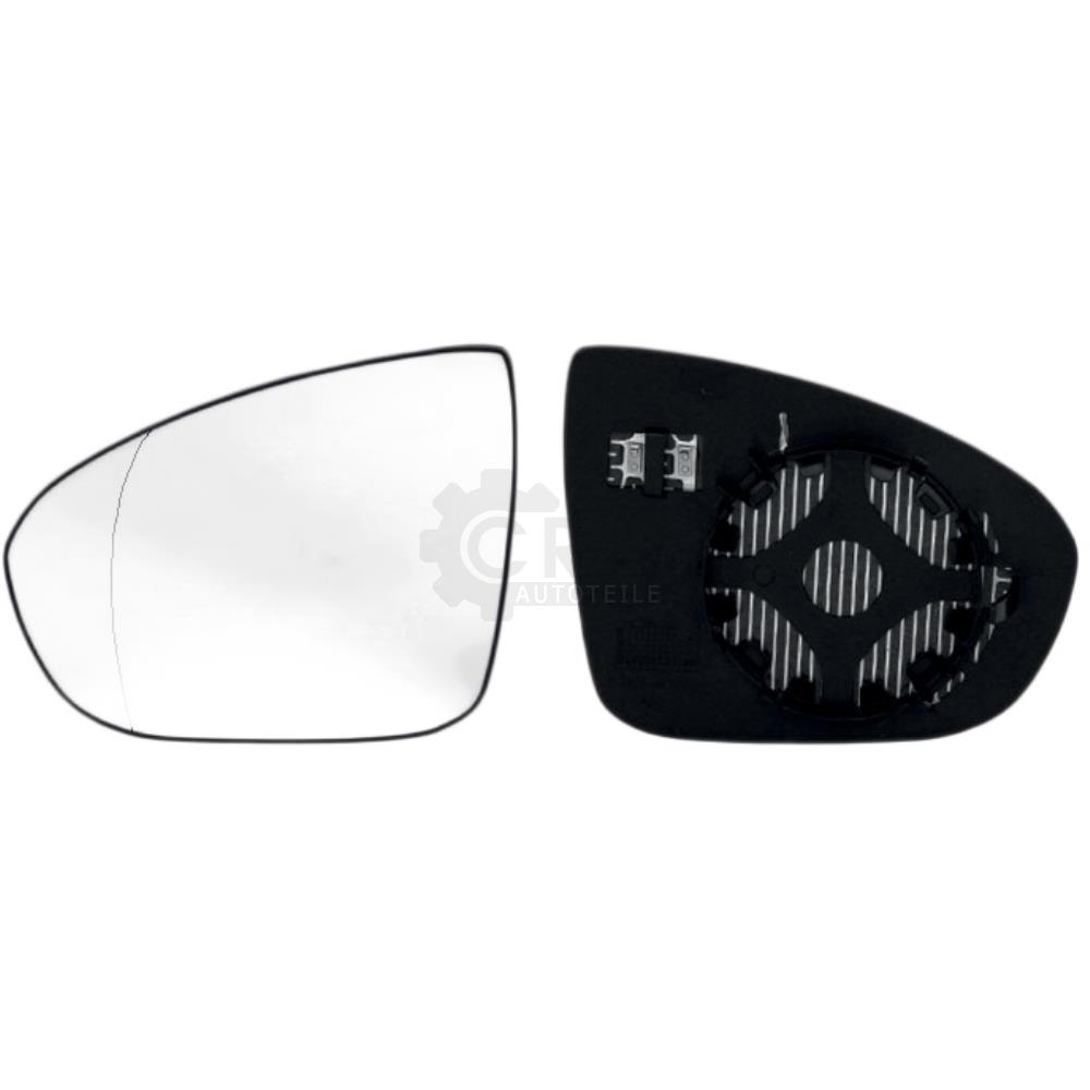 ALKAR Spiegelglas Außenspiegel links für Opel Meriva B Großraumlimousine S10