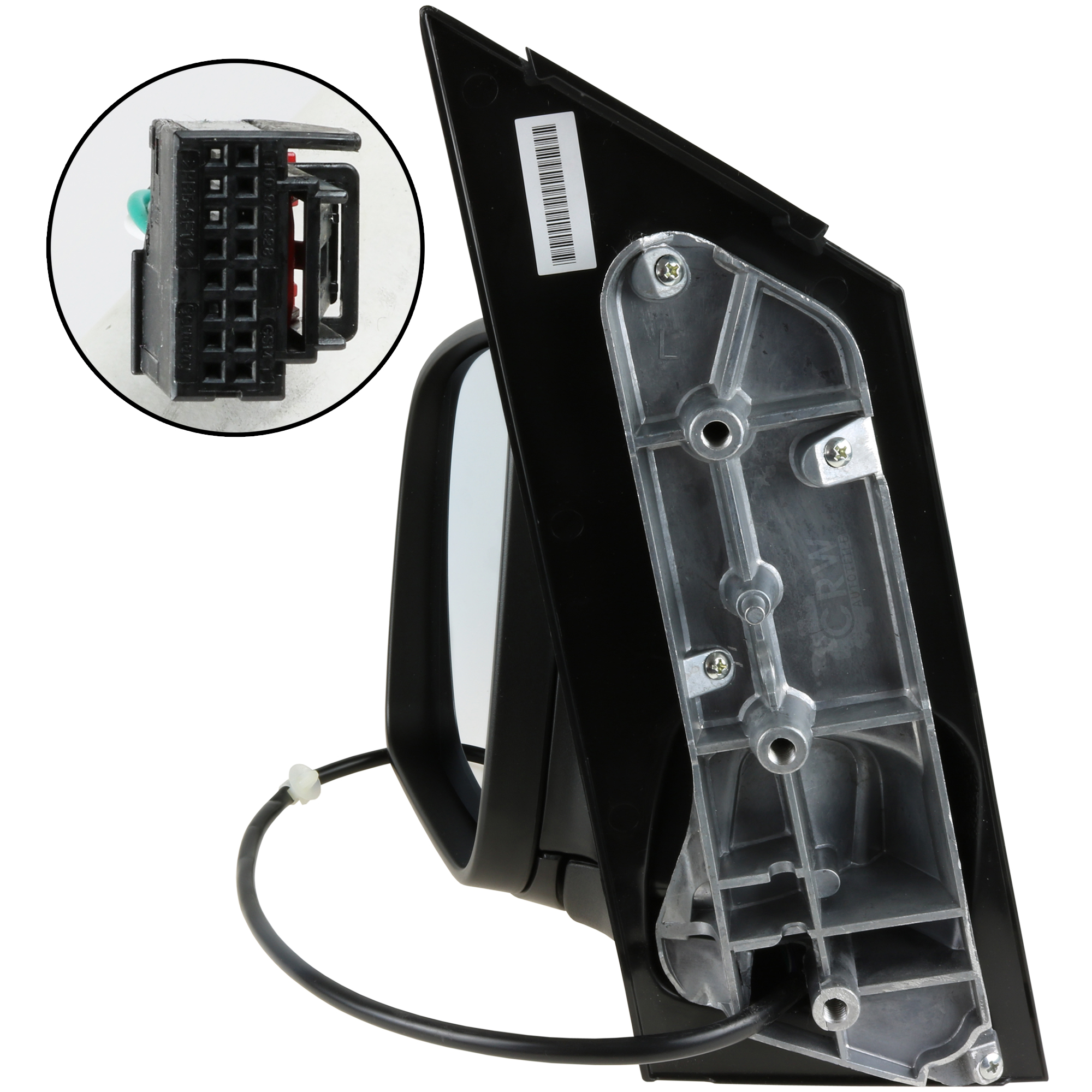 Außenspiegel kpl. links für VW Caddy III Bj. 04-15 elektrisch heizbar asphärisch