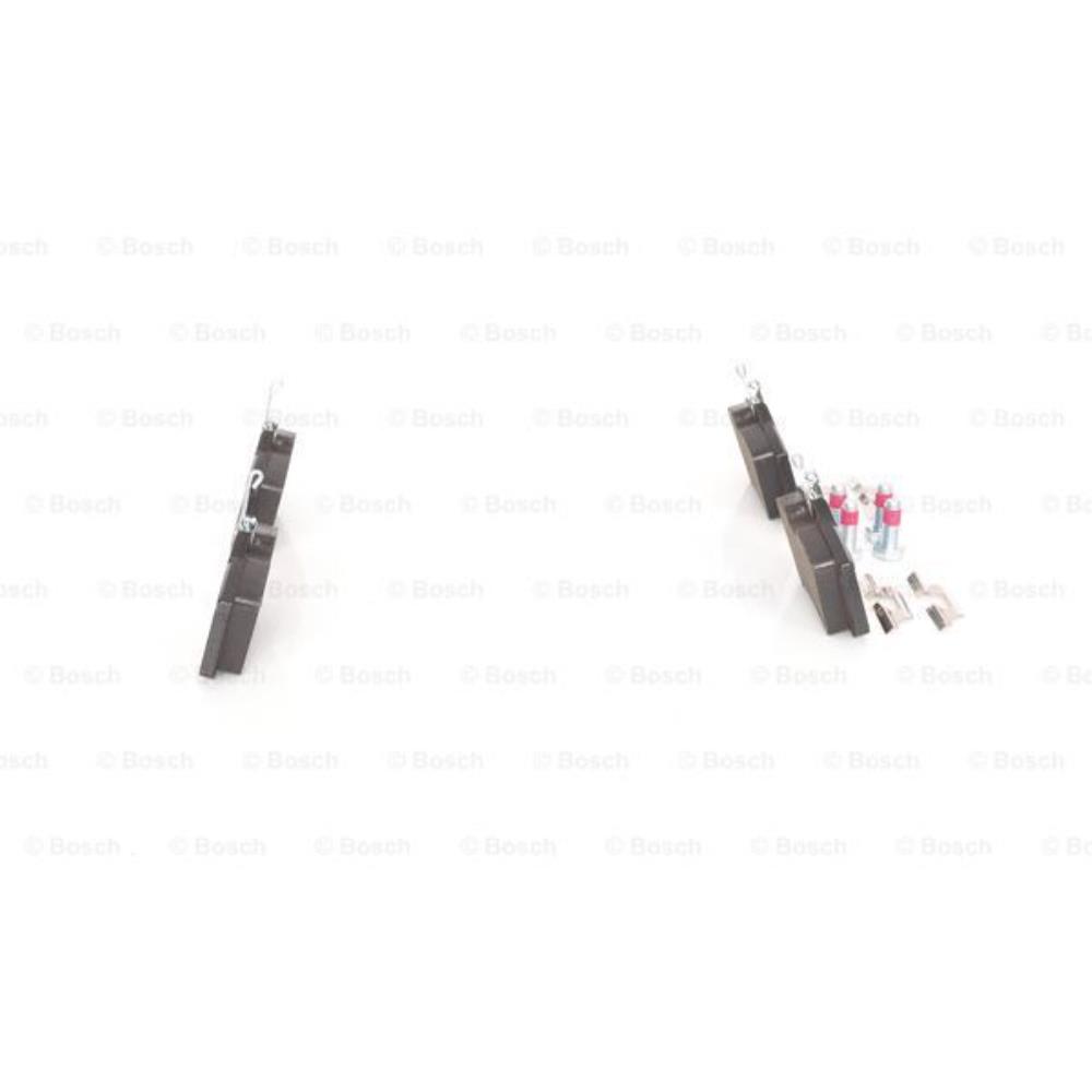 BOSCH Satz Bremsbeläge + Bremsscheiben Voll hinten für Audi TT Roadster 8N9 8N3