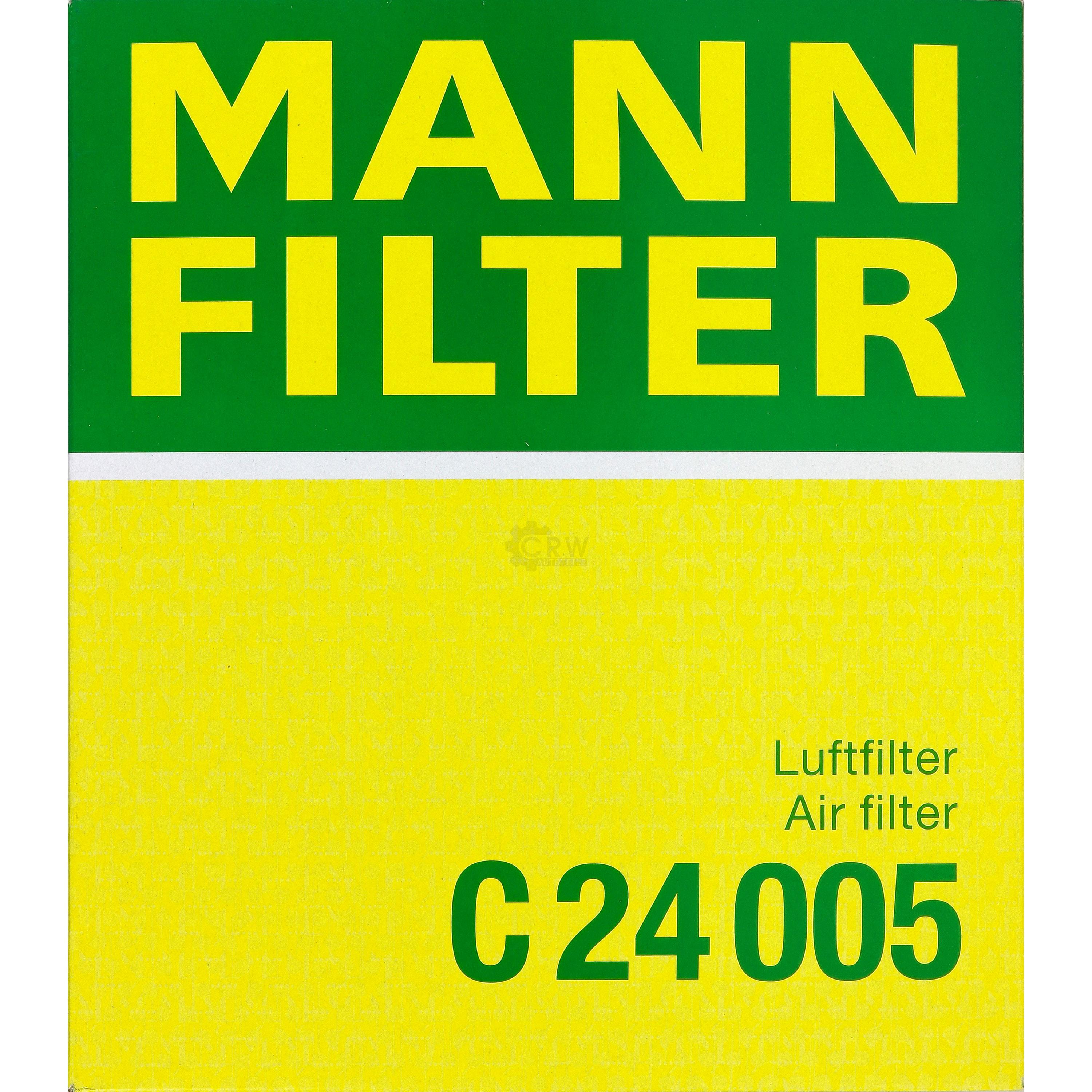 MANN-FILTER Luftfilter für Toyota Verso _R2_ 1.8 1.6 Avensis Kombi _T27_ _P13_