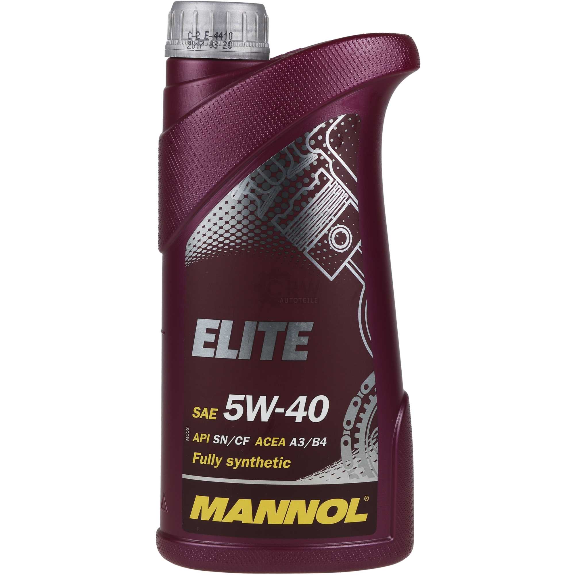 1 Liter Orignal MANNOL Elite 5W-40 API SN/CF Motoröl Engine Oil Öl