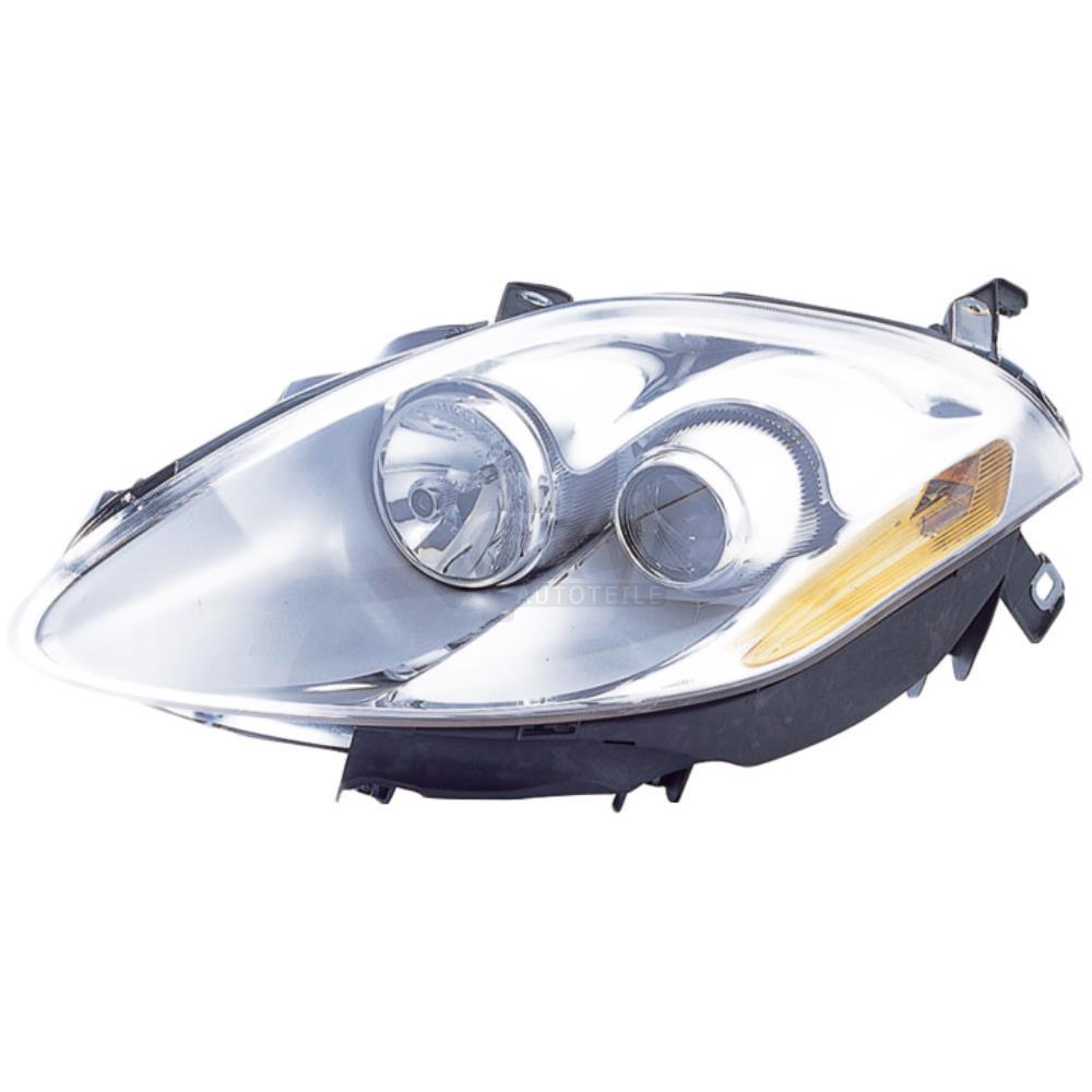 Scheinwerfer Set links & rechts Frontscheinwerfer Halogen W5W für Fiat Bravo II