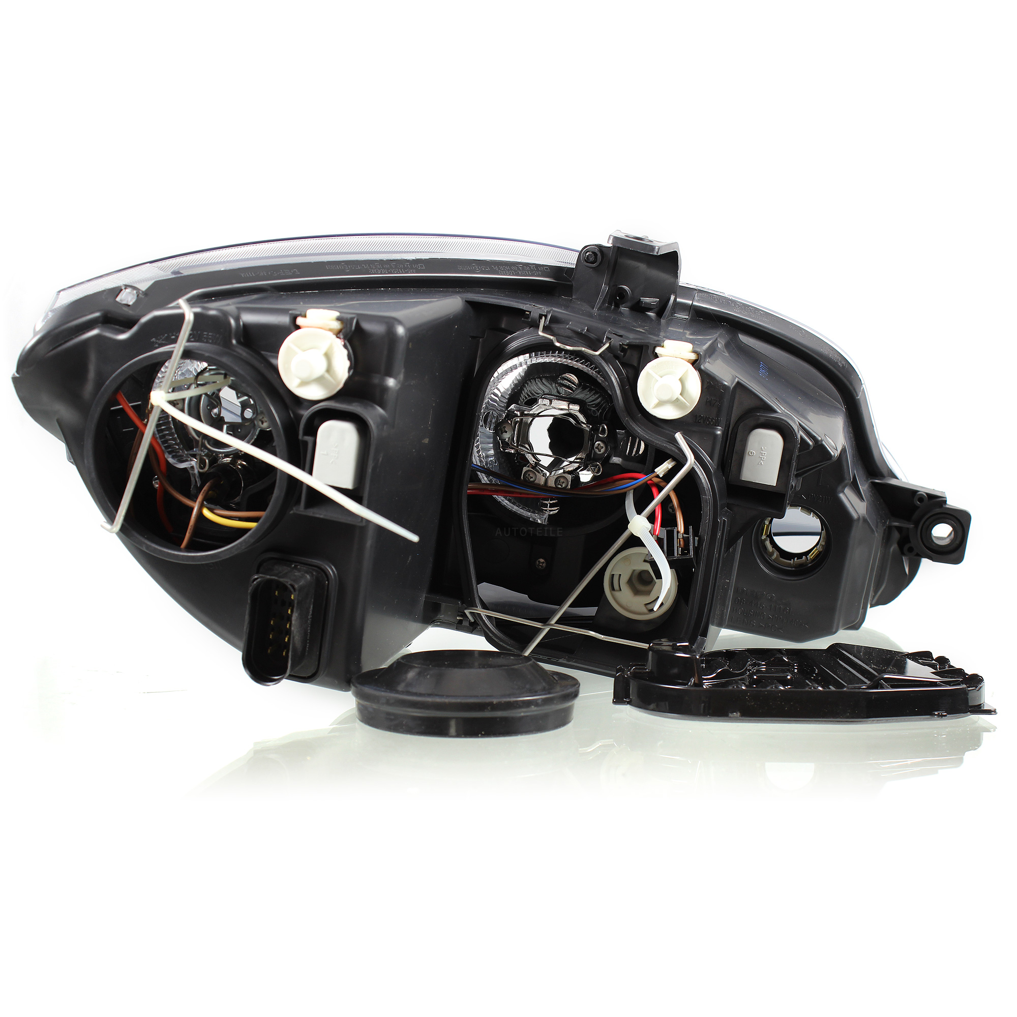 Scheinwerfer Set für Seat Altea Bj. 03/04->> H7+H1 Frontscheinwerfer