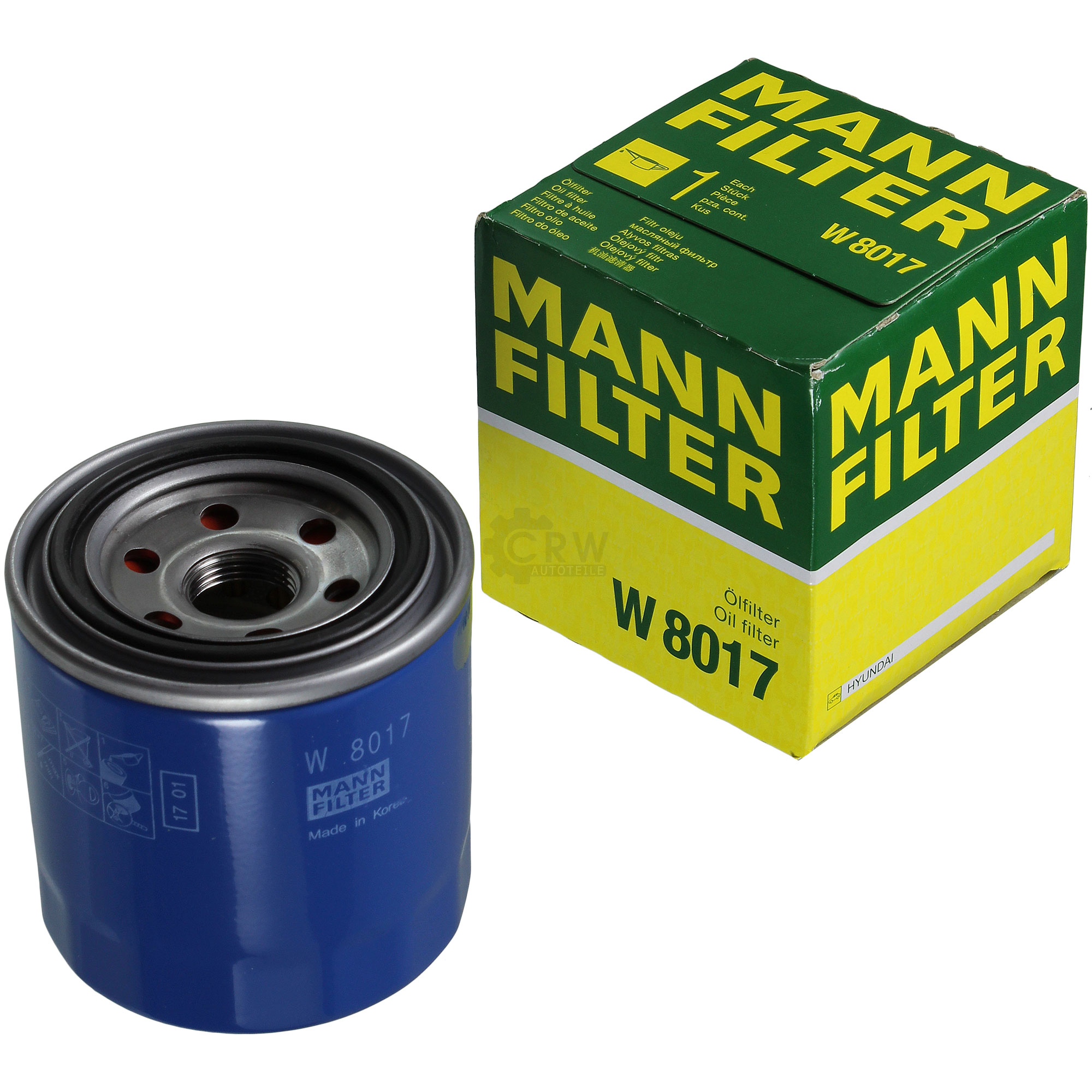 MANN-FILTER Ölfilter W 8017 Oil Filter