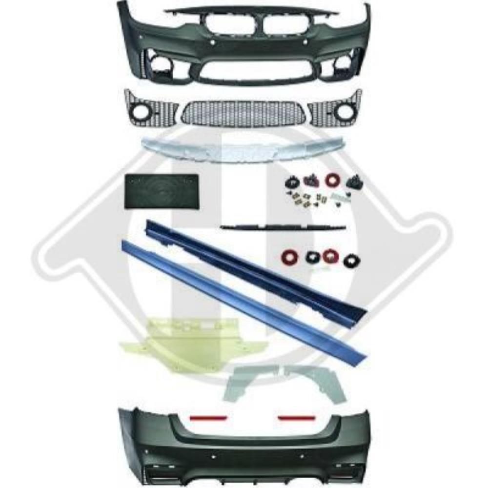 DIEDERICHS Stoßfänger hinten vorne für BMW 3er F30 F80
