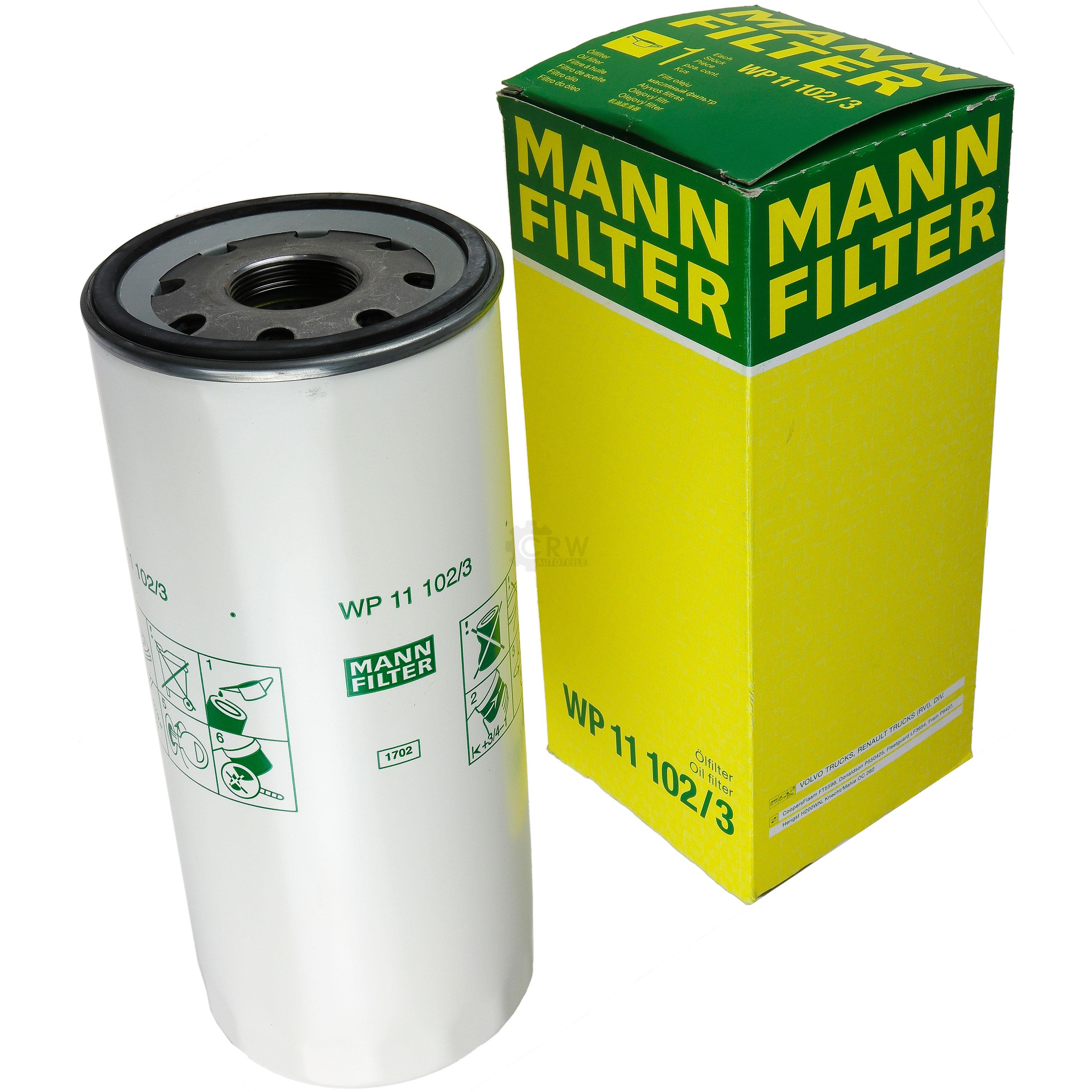 MANN-FILTER Ölfilter WP 11 102 Oil Filter