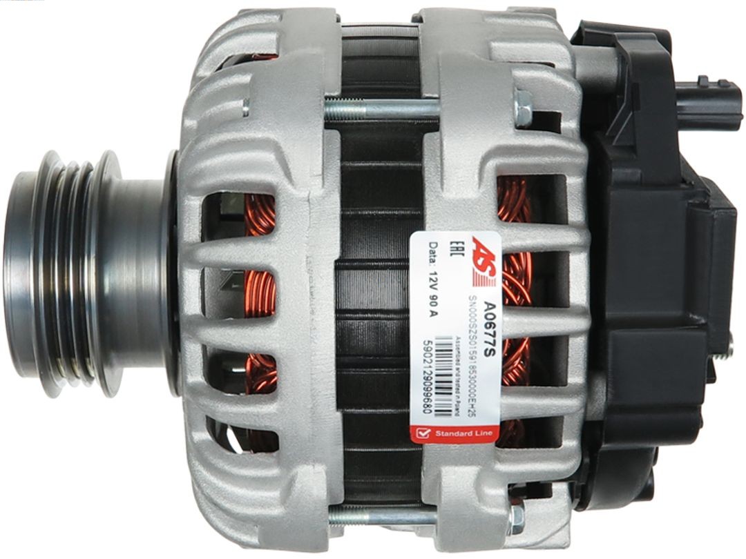 AS-PL Lichtmaschine Generator 90A 12V für Renault Clio III 1.2 16V