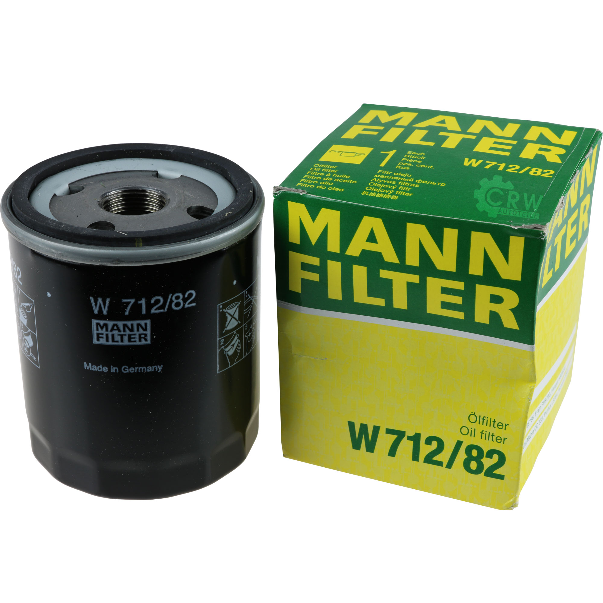MANN-FILTER Ölfilter W 712/82 Oil Filter
