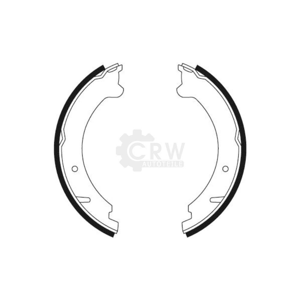 Bremsbackensatz Feststellbremse 2748506 für Volvo 850 Kombi 855 LW C70 I Cabriolet LS 874