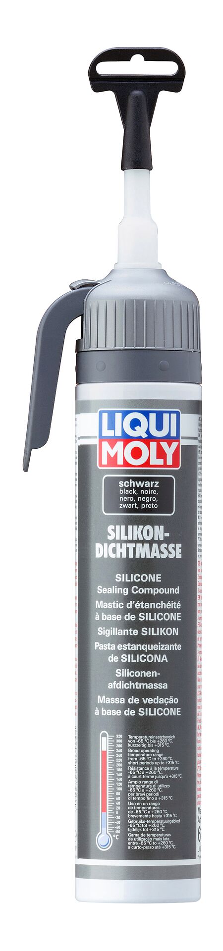 Liqui Moly Silikon Dichtmasse schwarz Dichtmittel 200 ml