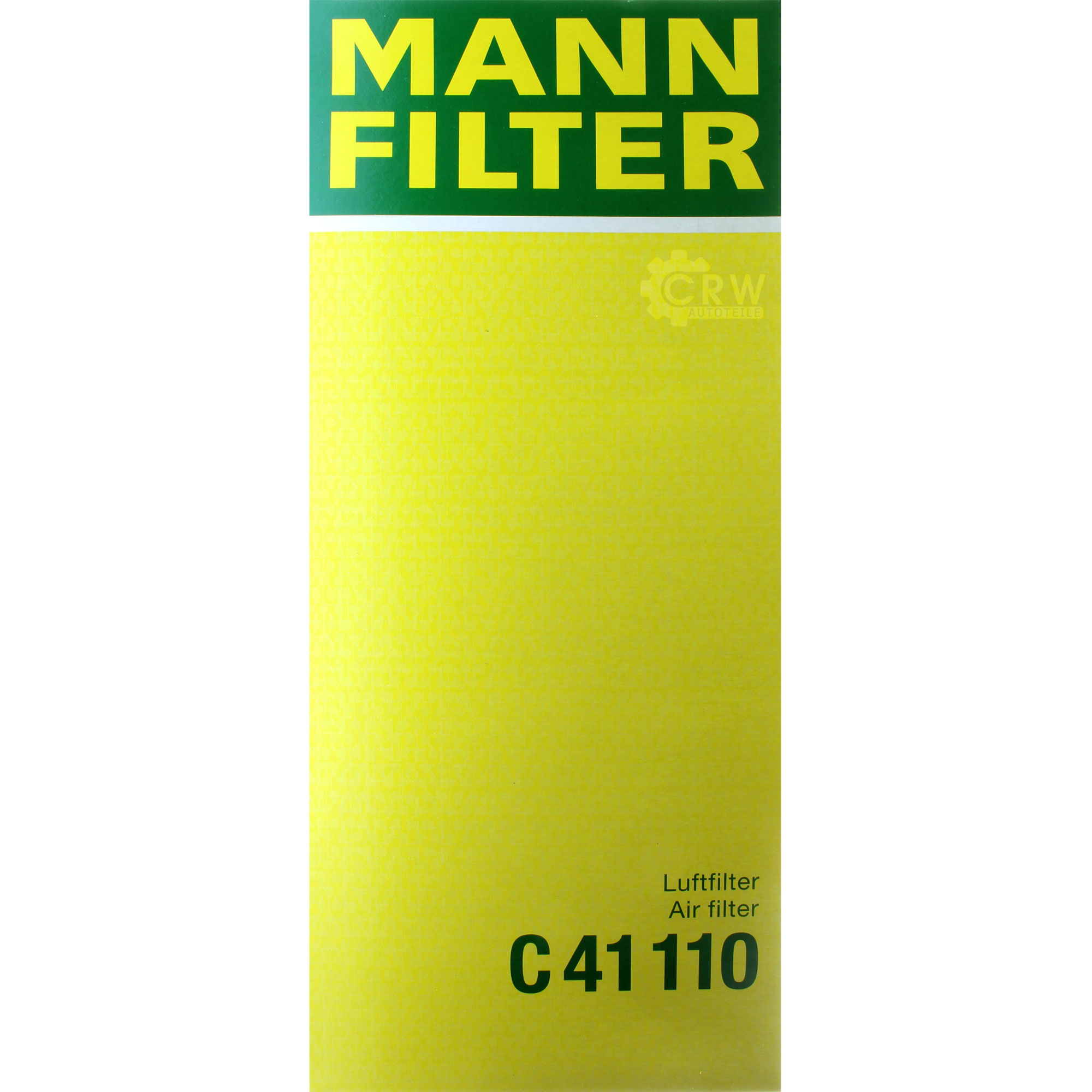 MANN-FILTER Luftfilter für VW Golf V 1K1 2.0 GTI EOS 1F7 1F8 3C5 Audi TT 8J3