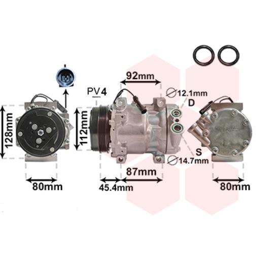   Kompressor Klimaanlage für Fiat Ducato Pritsche/Fahrgestell 130