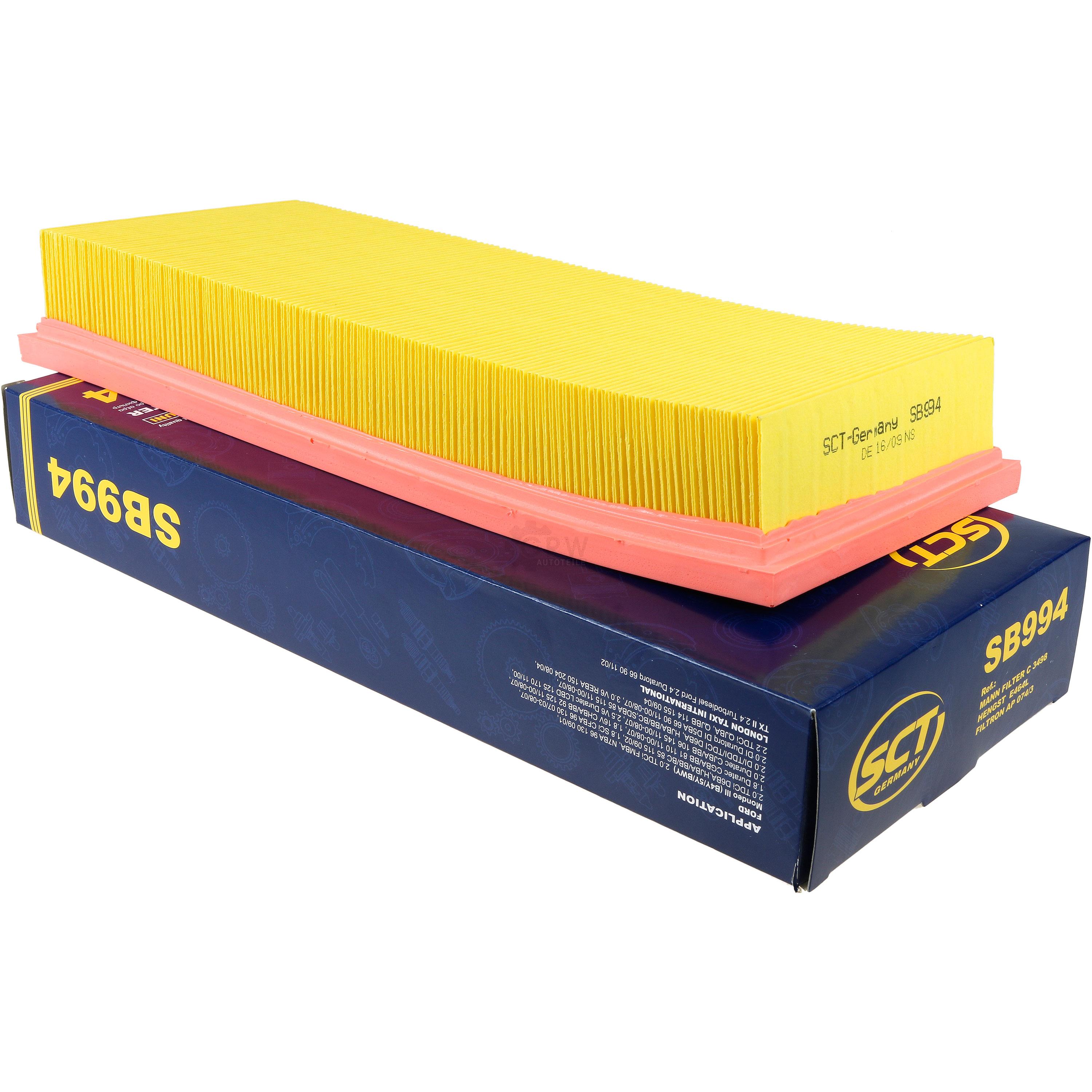 Luftfilter SB 994 für Ford Mondeo III Turnier BWY Stufenheck B4Y B5Y LTI TX