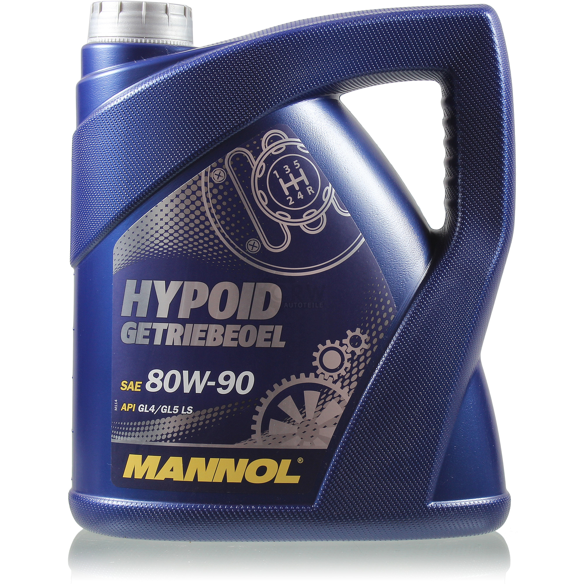  MANNOL 1x4 Liter Hypoid Öl Getriebeöl 80W-90 API GL 4/GL 5 LS MN8106-4