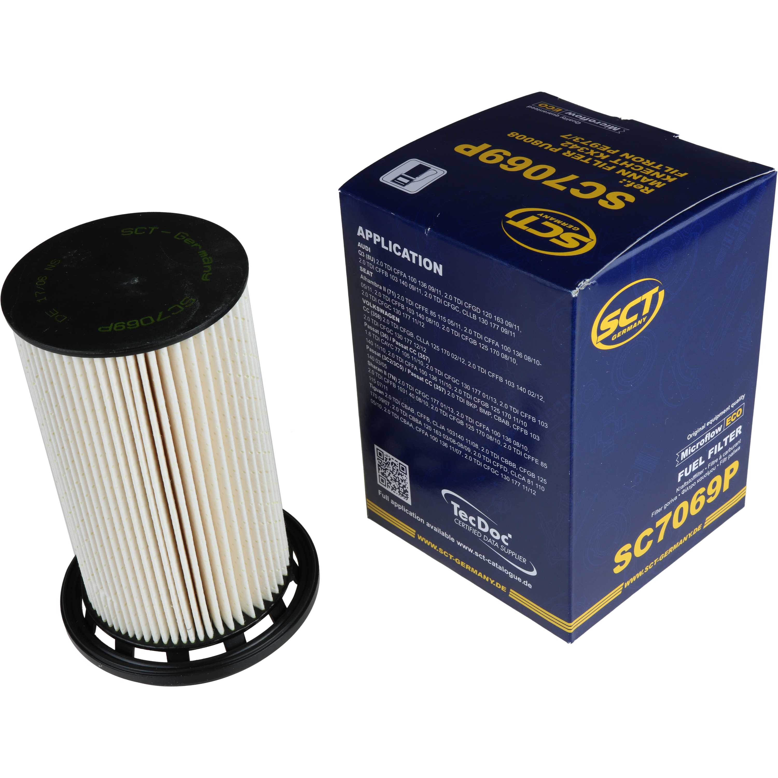Kraftstofffilter für VW Passat Variant 3C5 2.0 TDI 16V 365 1.6 5N_