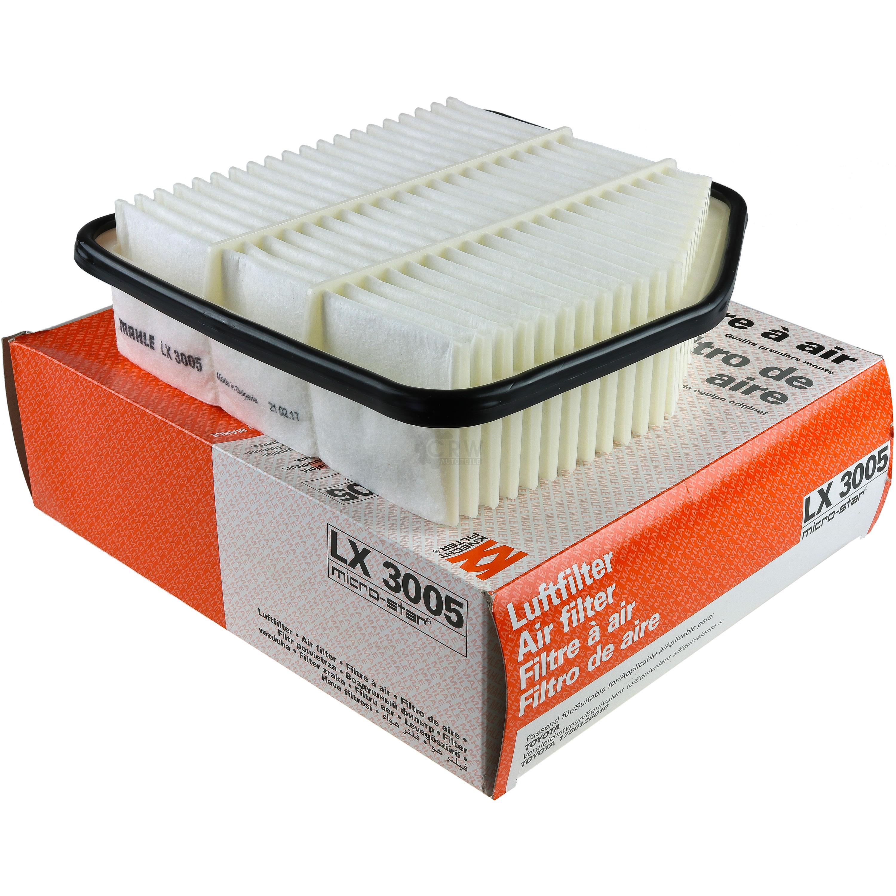 MAHLE Luftfilter für Toyota RAV 4 IV _A4_ 2.2 D 4WD 2.0 ZSA4_ ALA4_ _A3_ A4