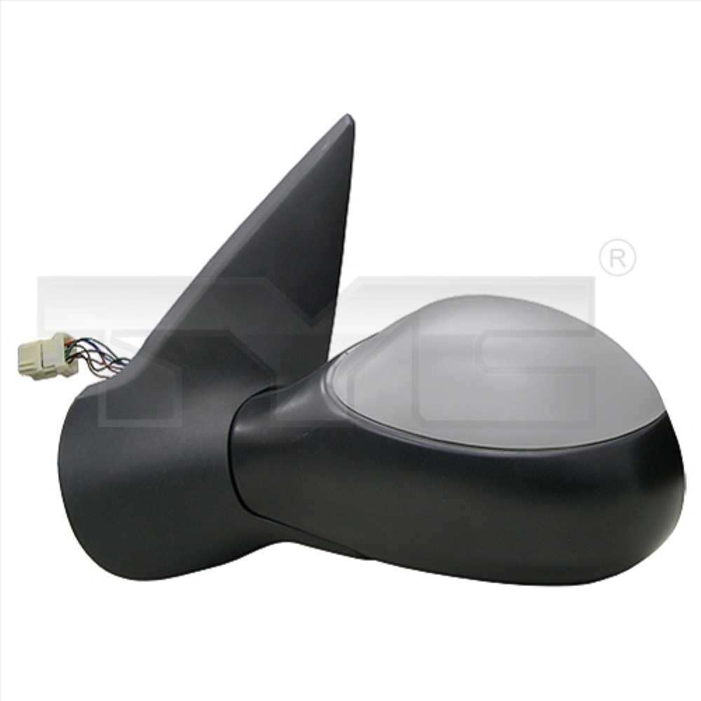 Außenspiegel Spiegel links grundiert passend für Peugeot 206 CC 2D