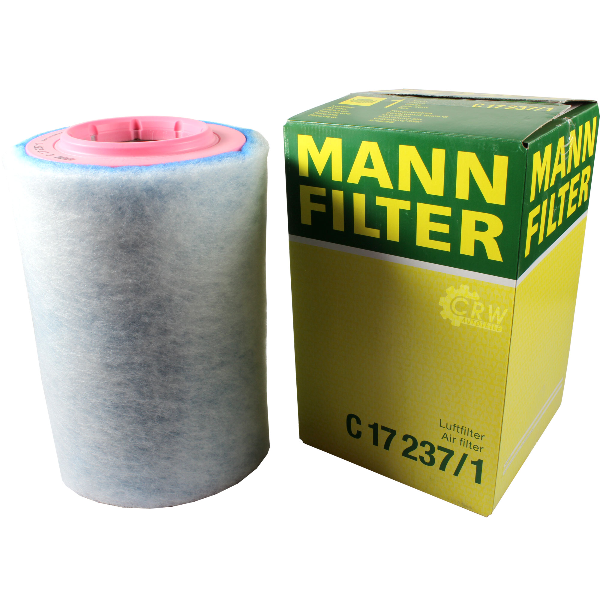 MANN-FILTER Luftfilter für Fiat Ducato Kasten 250_ 290_ 130 Multijet 2.3 D 115