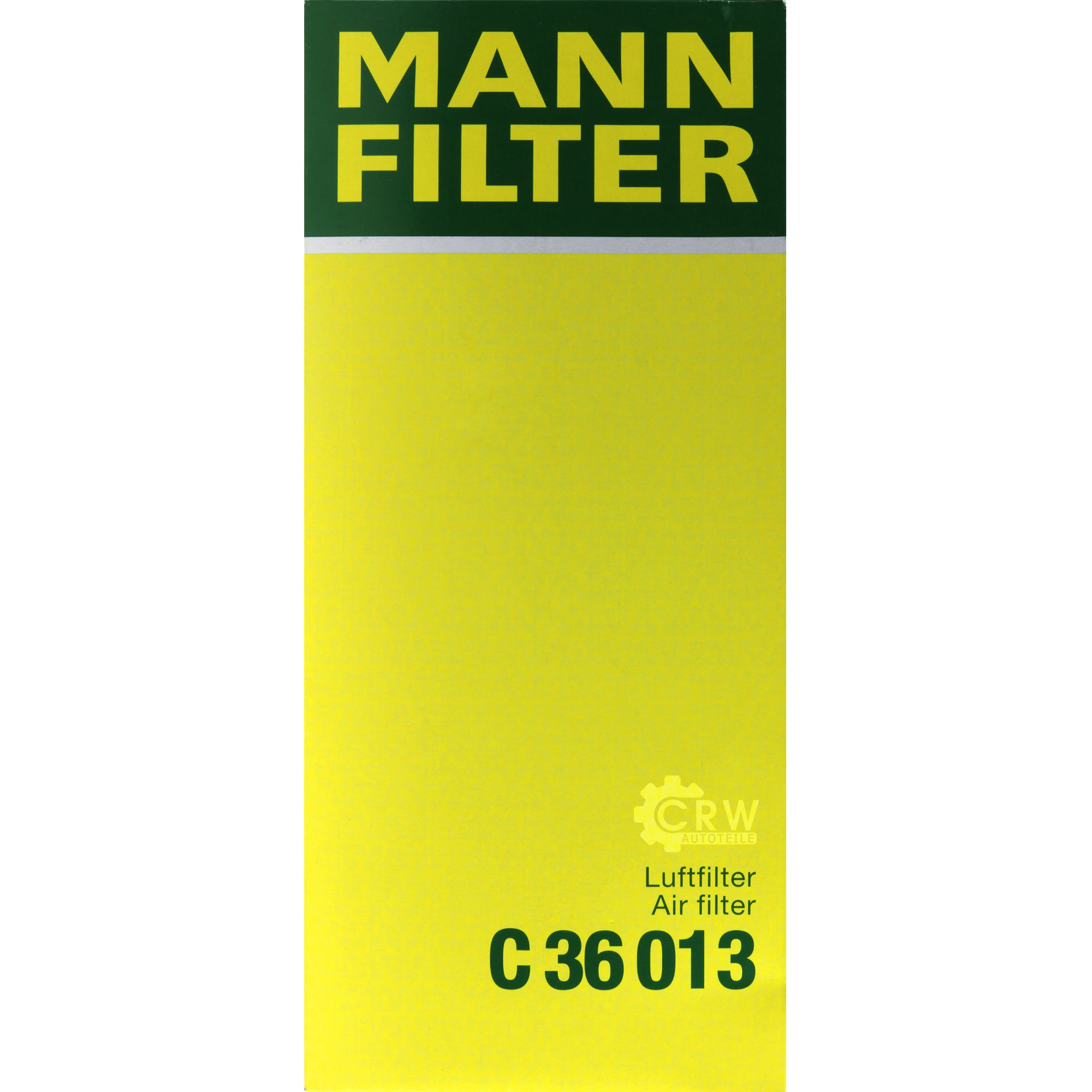MANN-FILTER Luftfilter für Chevrolet Spark M300 1.0 1.2