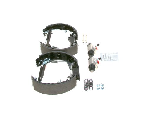 BOSCH Bremsbackensatz Hinterachse für Opel Corsa C F08 F68 1.2 1.0 Tigra