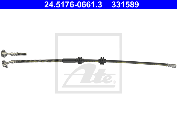 ATE Bremsschlauch Bremsleitung vorne rechts für Opel Cascada 24.5176-0661.3