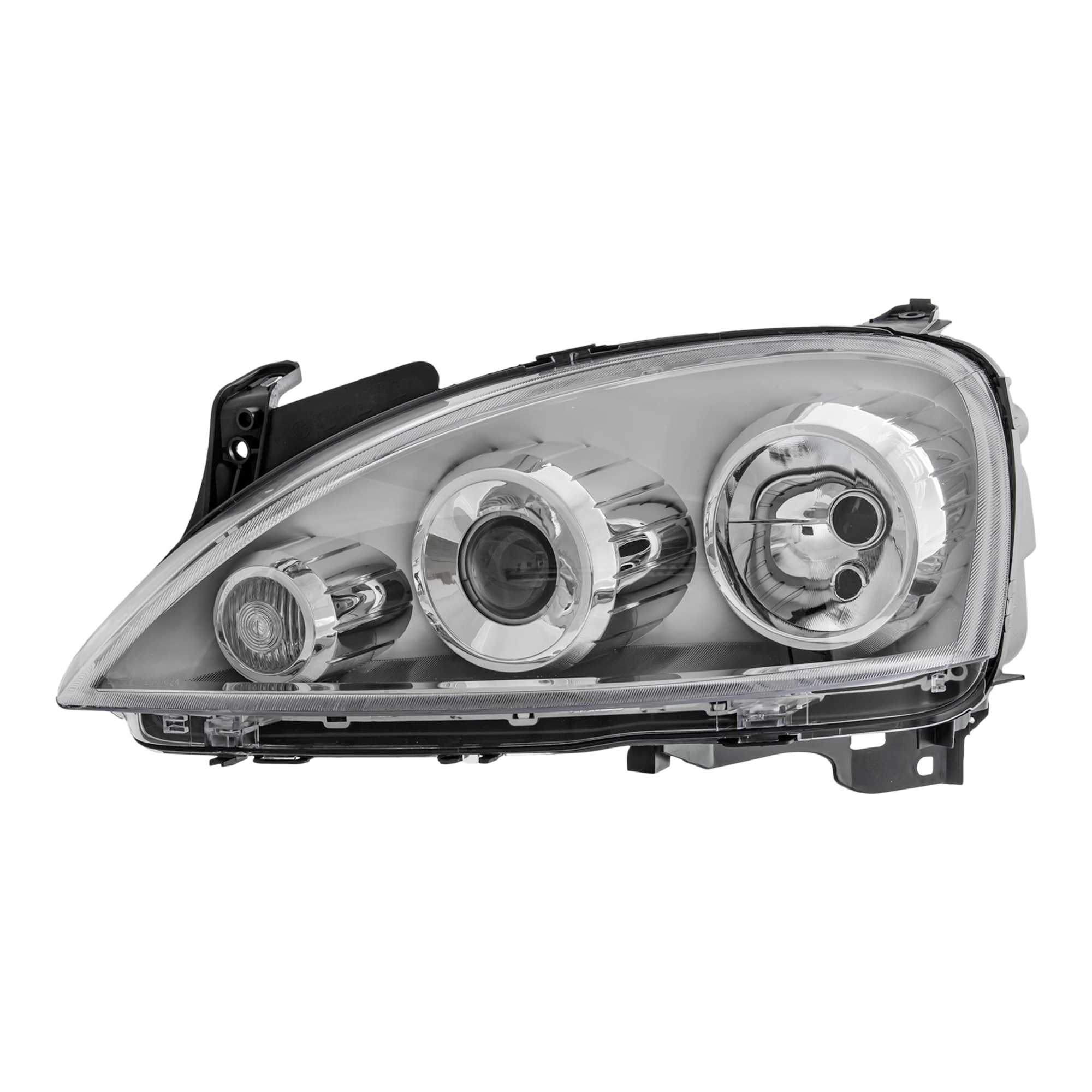 Scheinwerfer links für Opel  Corsa C Bj. 10.03-06.06 H7/H7 mit Motor Blinker