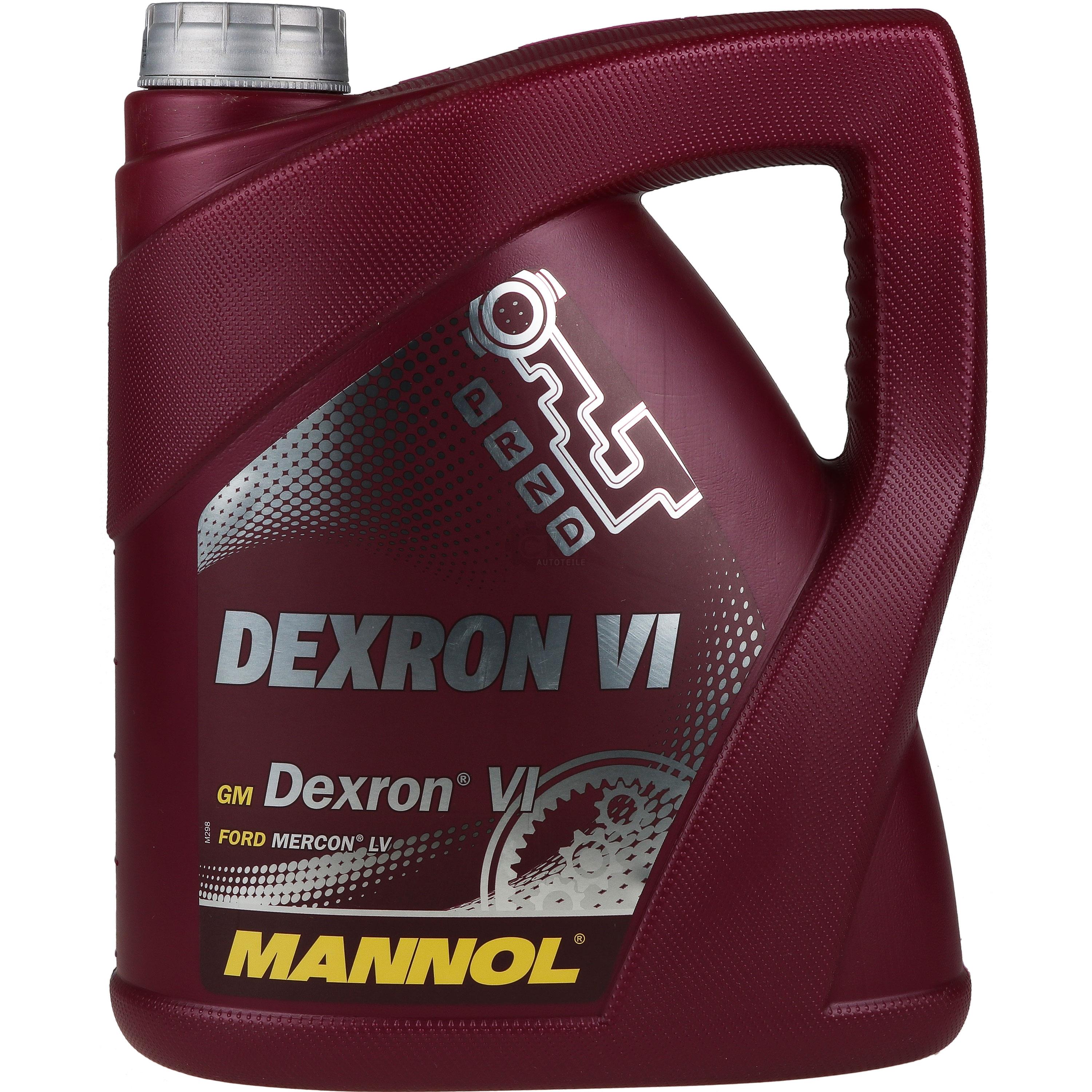 4 Liter  MANNOL Getriebeöl Dexron VI Gear Oil Automatikgetriebeöl