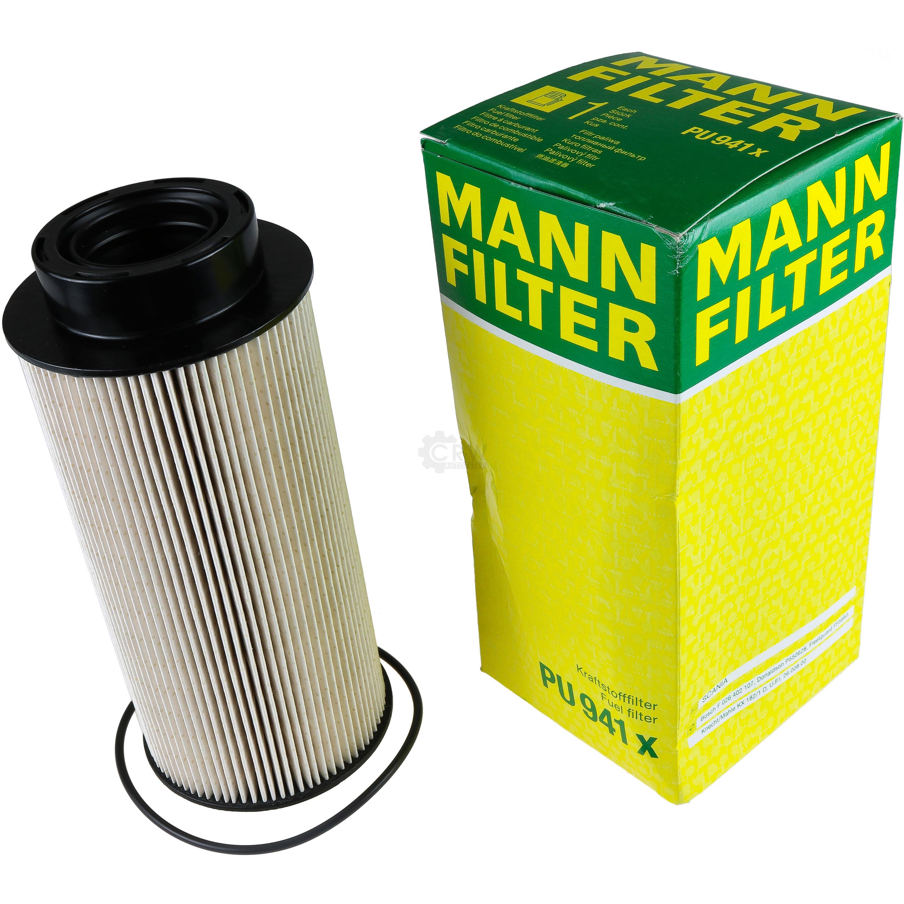MANN-FILTER Kraftstofffilter PU 941 x Fuel Filter