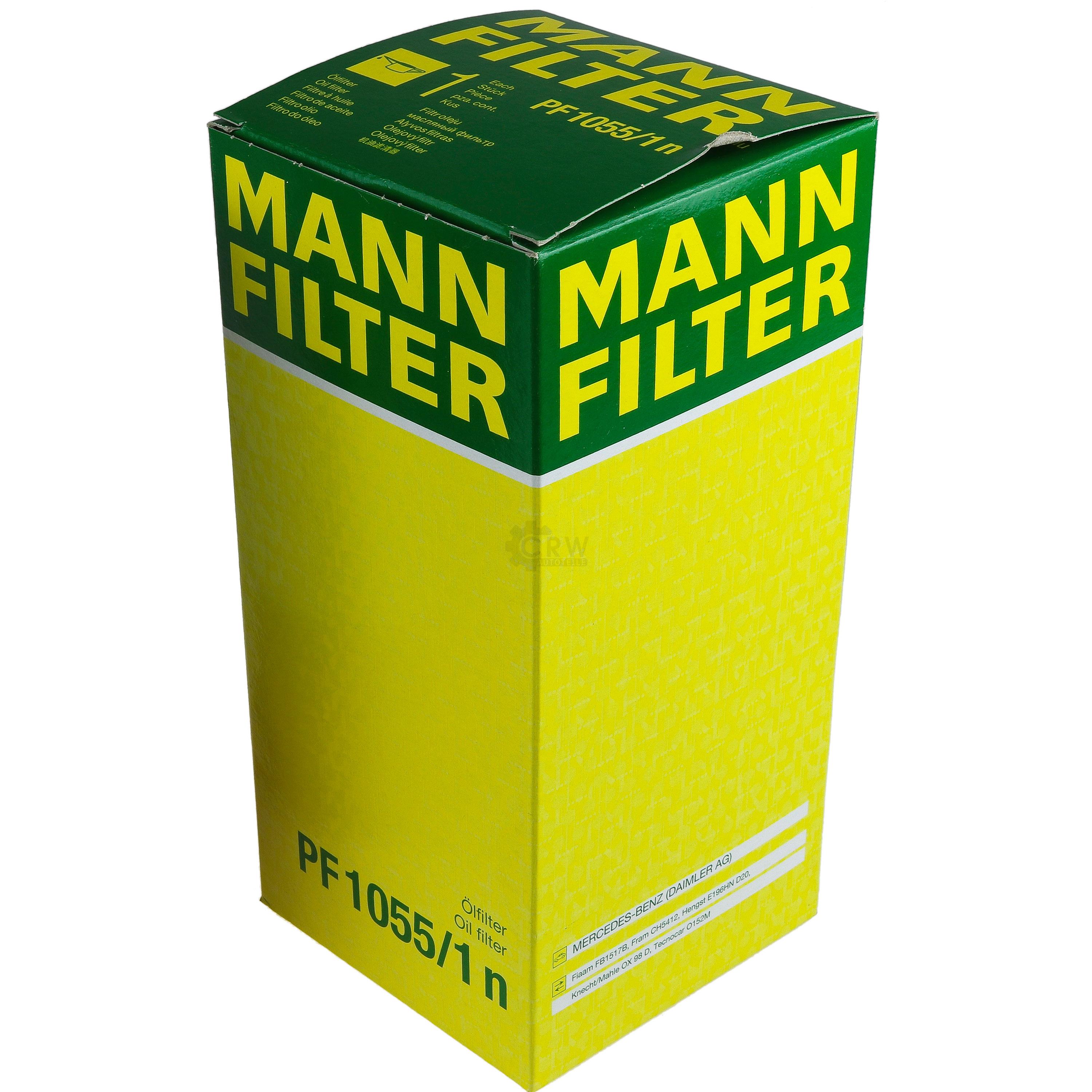 MANN-FILTER Ölfilter Oelfilter PF 1055/1 n Oil Filter