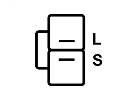 AS-PL Lichtmaschine Generator 65A 12V für Audi A6 2.4 2.8 2.7 T A5001