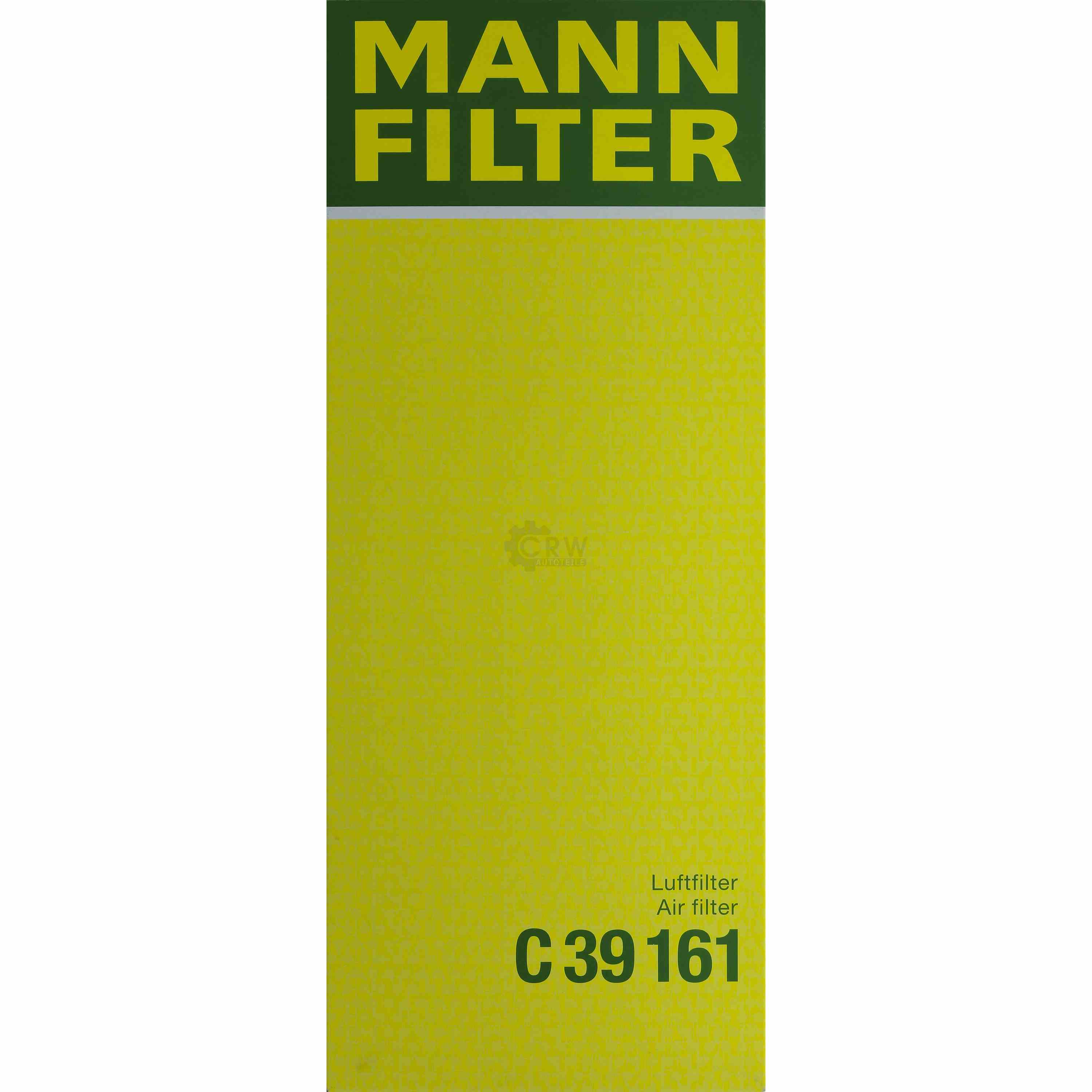 MANN-FILTER Luftfilter für BMW 7er E32 735i iL 730i 5er E34 535i 530i Alpina
