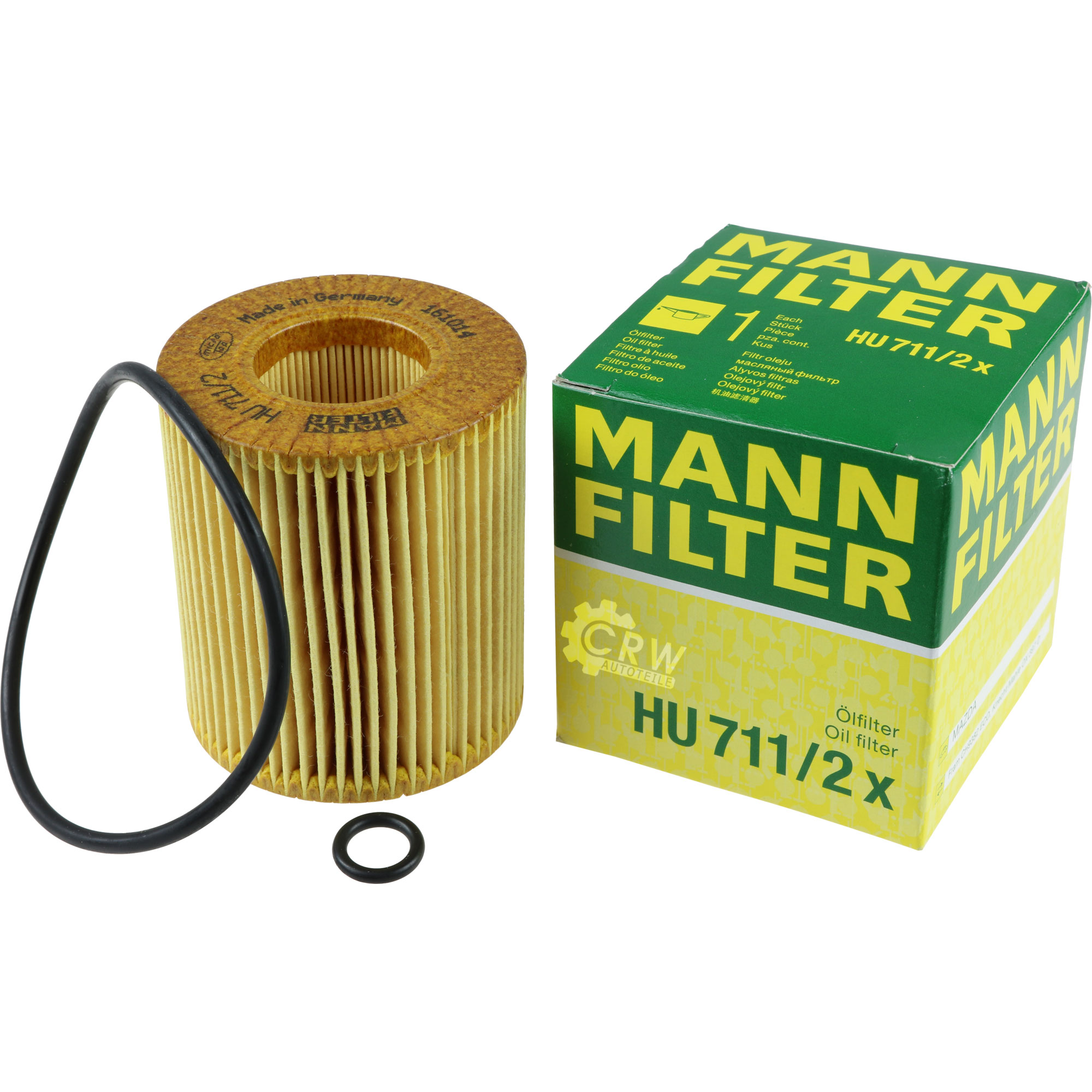 MANN-FILTER Ölfilter HU 711/2 x Oil Filter