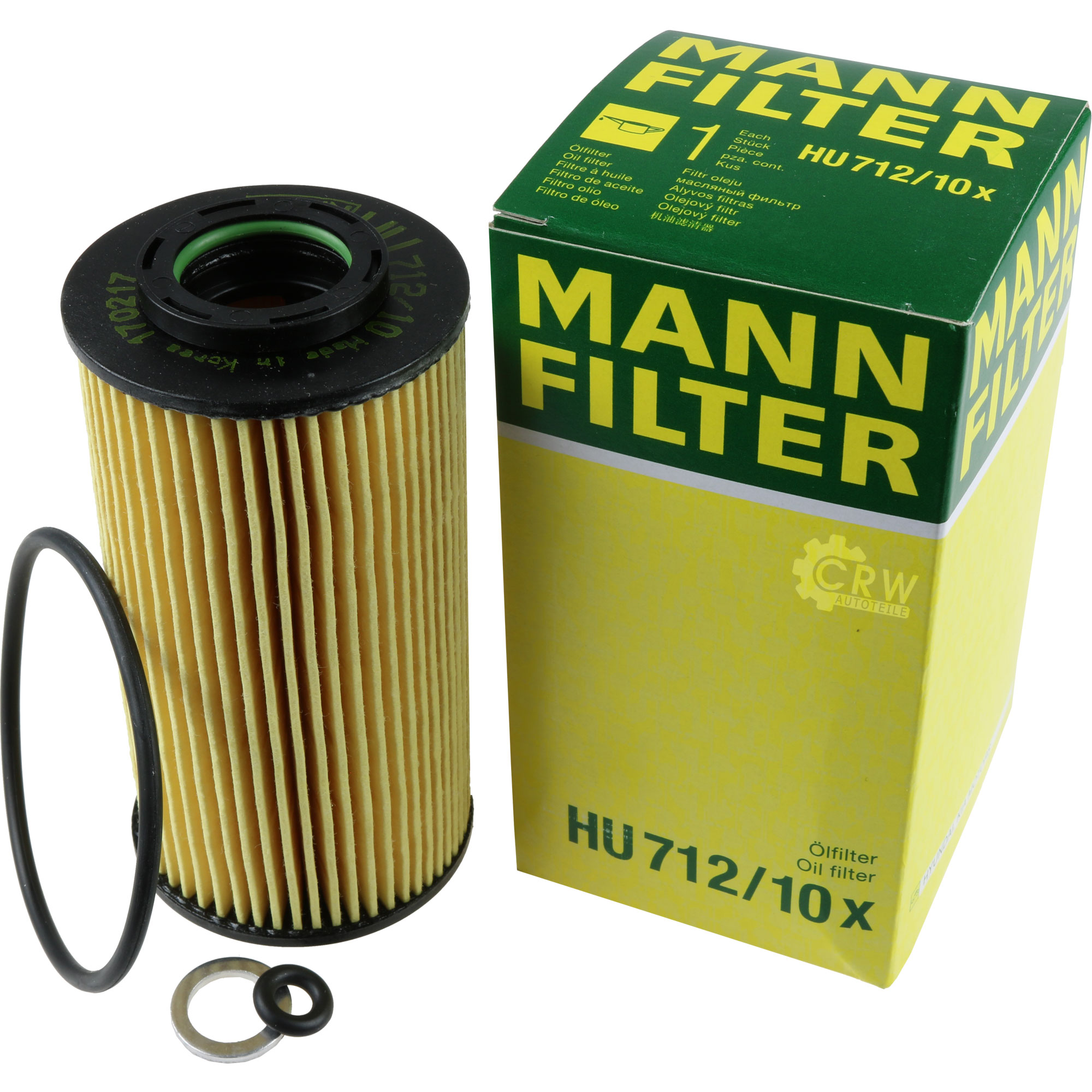 MANN-FILTER Ölfilter HU 712/10 x Oil Filter