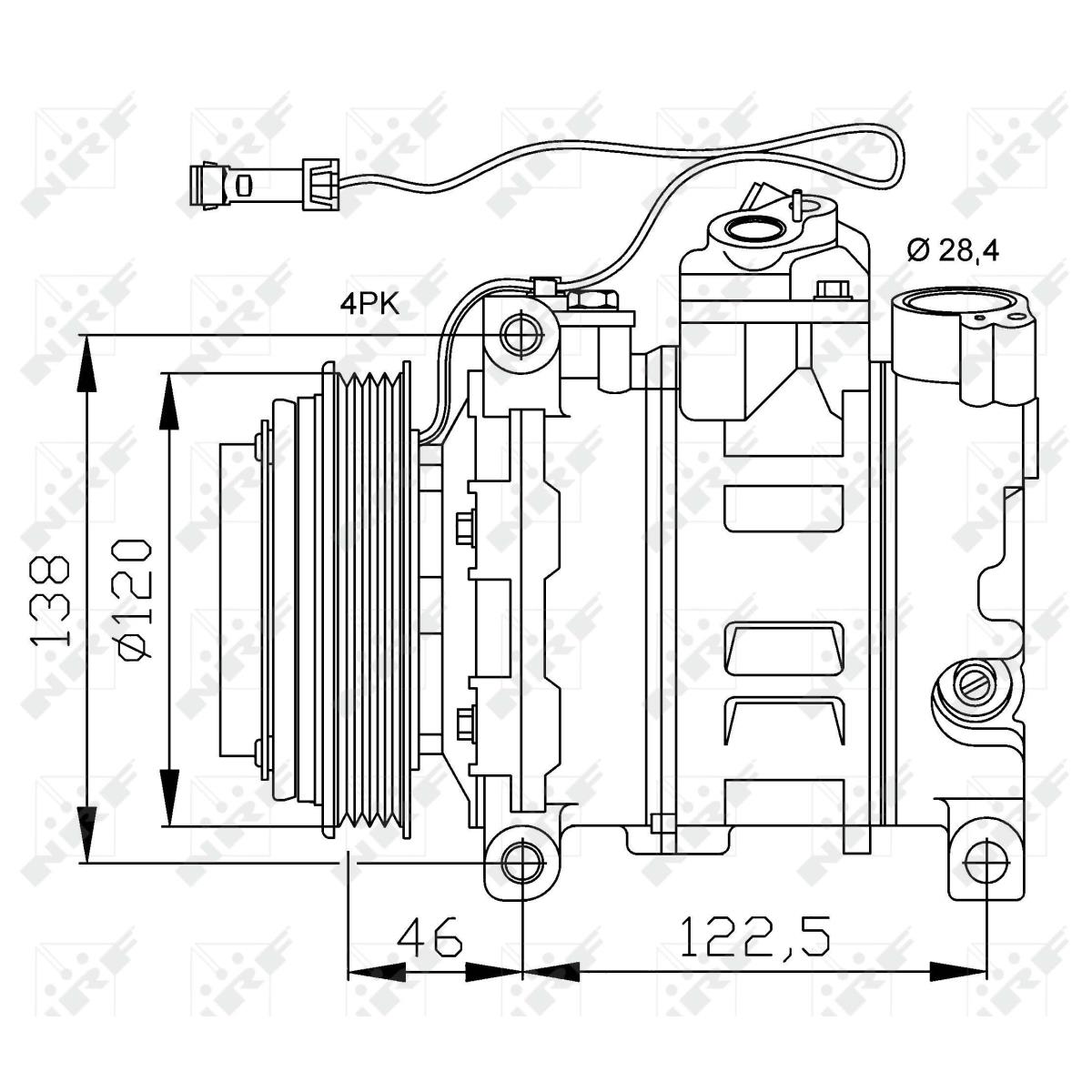 Kompressor Klimaanlage für Audi Allroad A6 Avant VW Passat Variant