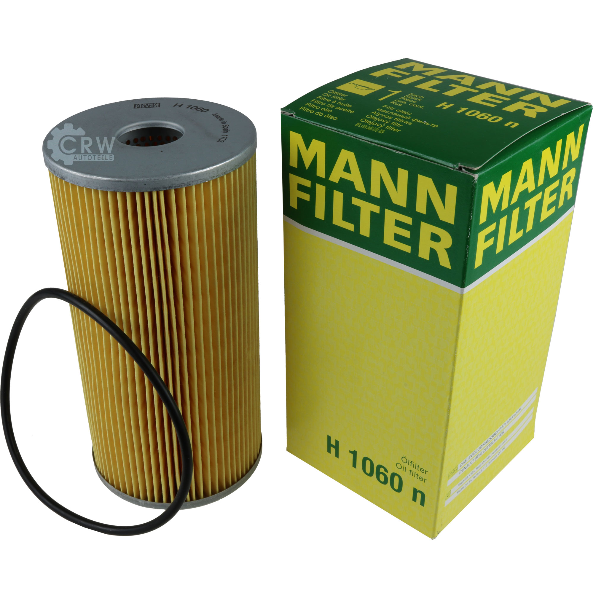 MANN-FILTER Ölfilter Hydraulikfilter für Automatikgetriebe H 1060 n