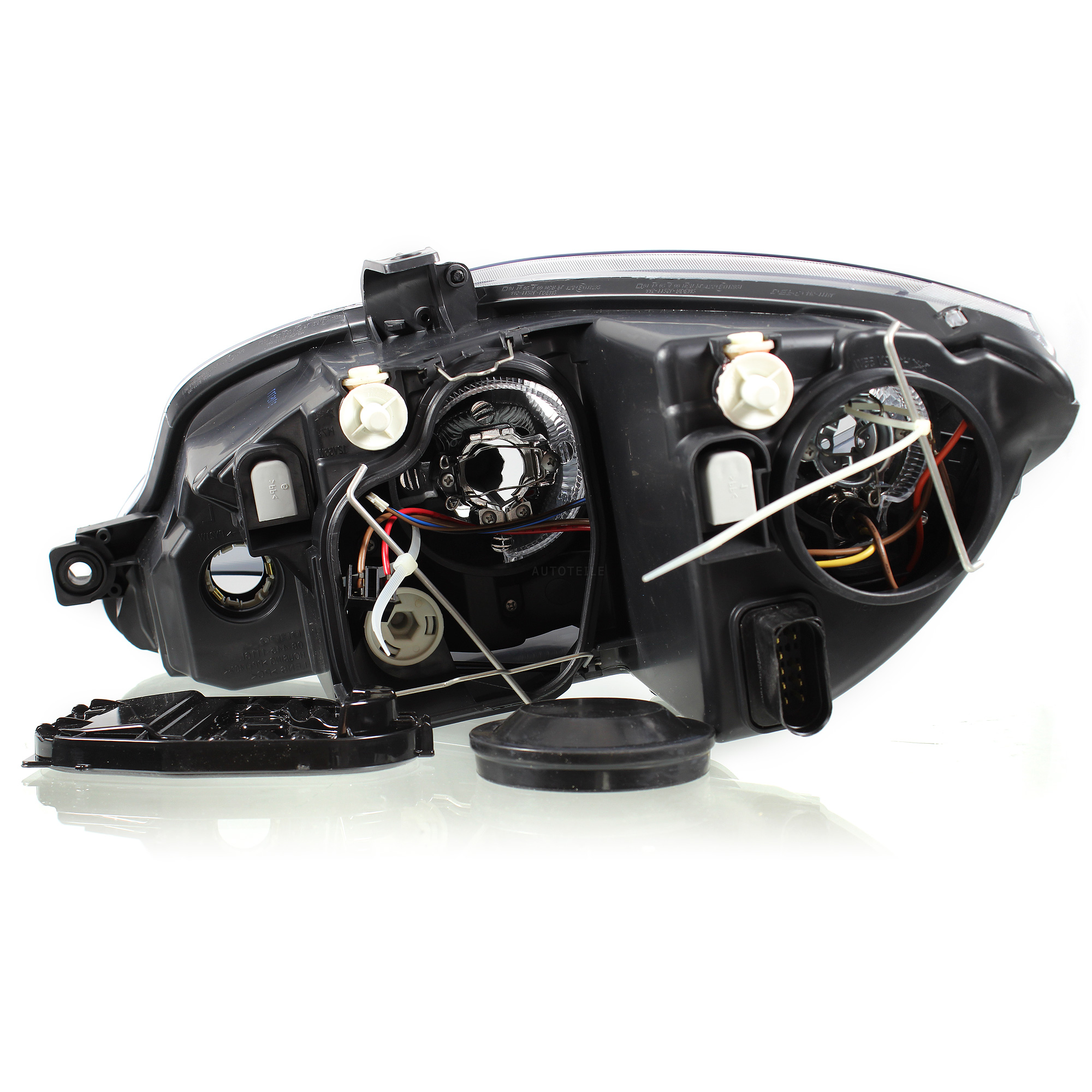 Scheinwerfer Set für Seat Altea Bj. 03/04->> H7+H1 Frontscheinwerfer