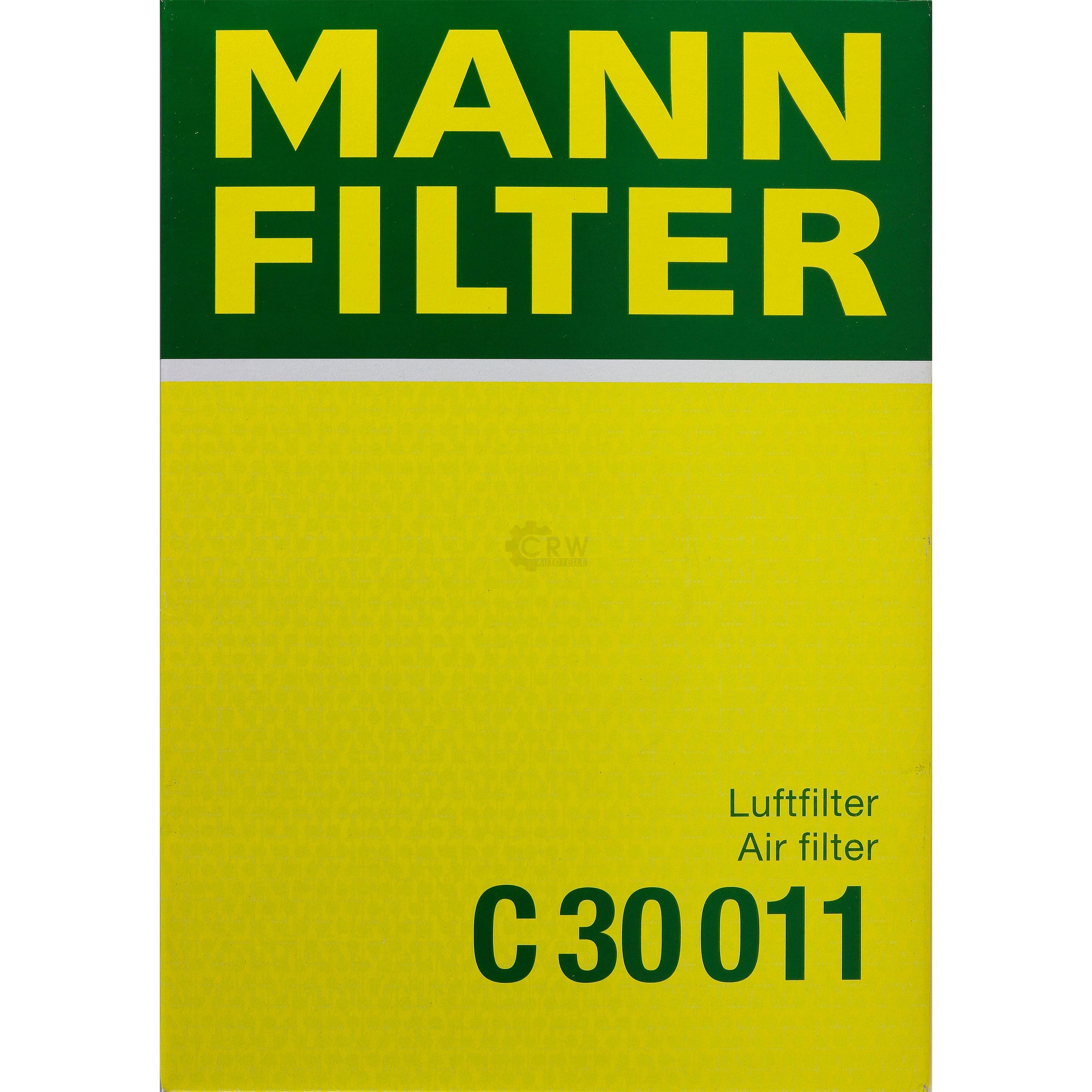 MANN-FILTER Luftfilter für Renault Master III Kasten FV 2.3 dCi 125 FWD EV HV